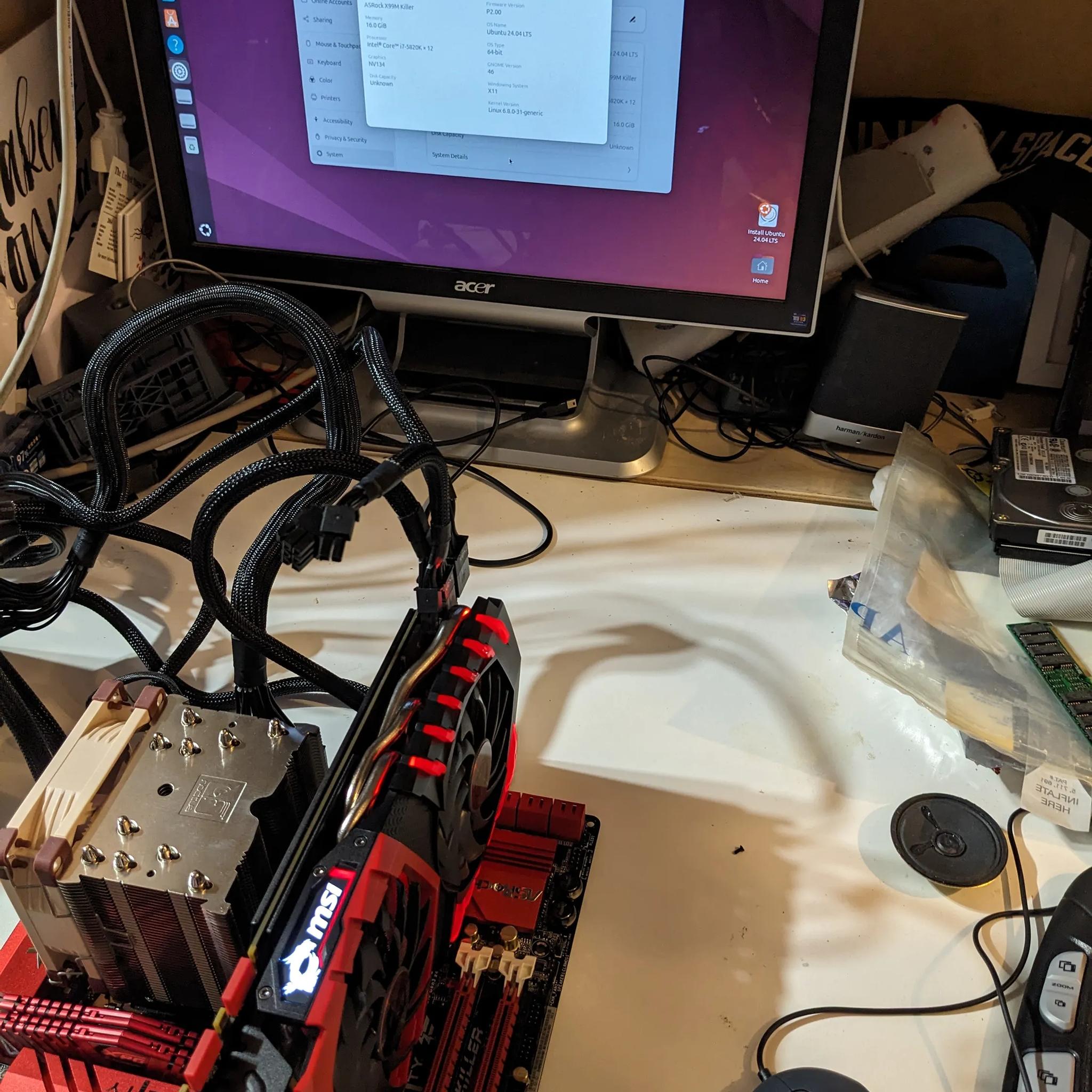X99 Combo: ASRock X99M Killer + I7-5820K + 16GB DDR4 RAM! Tested working!