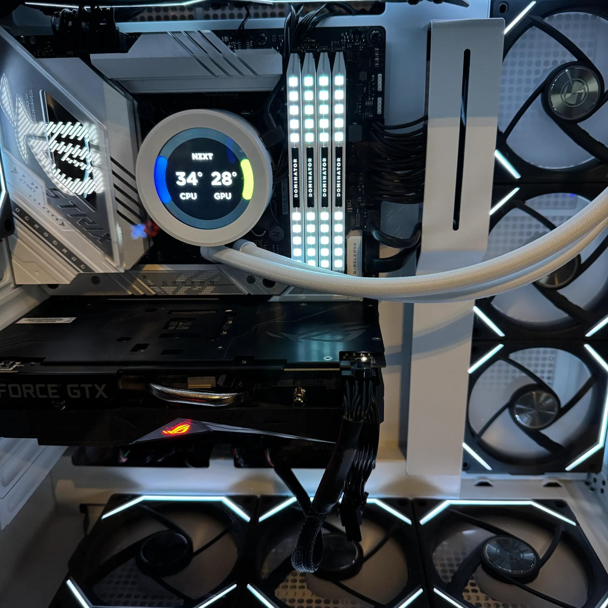 High-End Gaming PC Build (Low-End GPU, no SSD) Packaged Well
