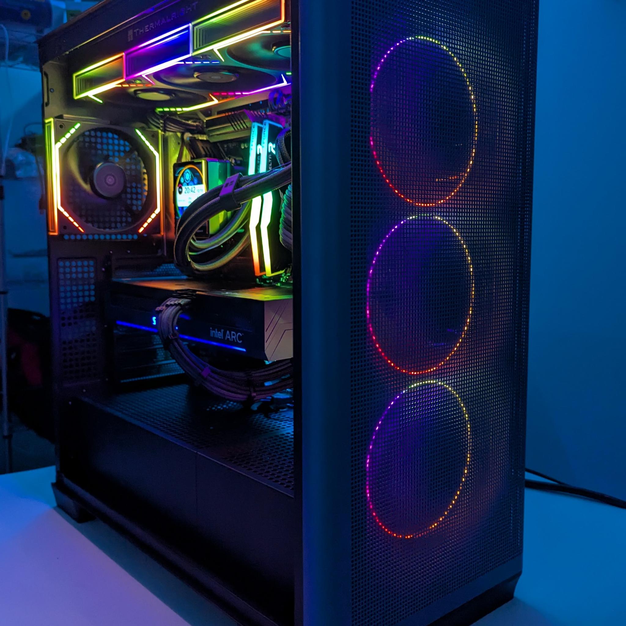 Ryzen 7 5800XT | 32GB RAM | 2TB (2x1TB) NVMe SSD| ARC A770 16GB GPU | Borderlands Ready Gaming PC