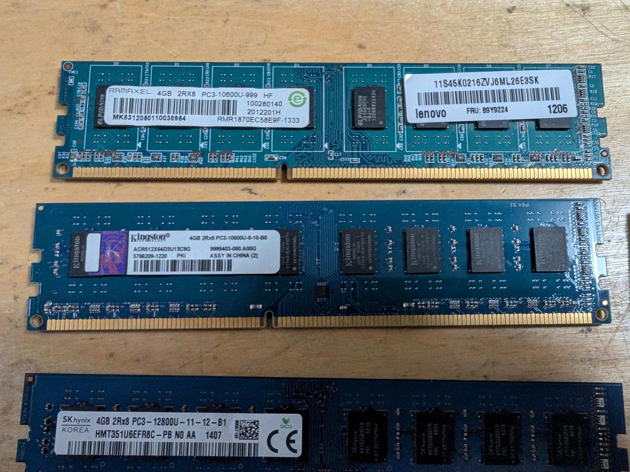 Intel Xeon 2609 + 16GB DDR3