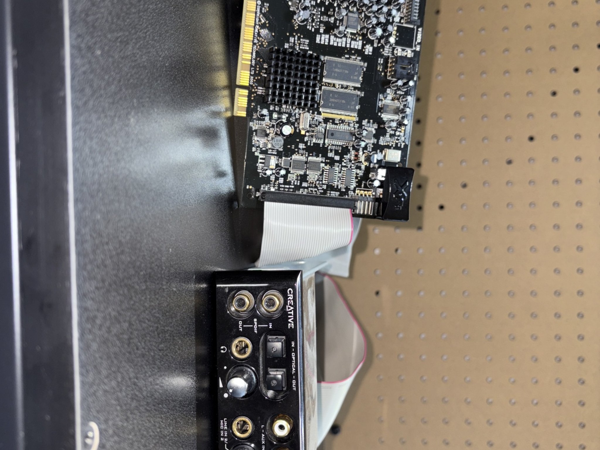 SOLD! Creative Labs Sound Blaster X-FI FATAL1TY Edition SB0460+SB0250