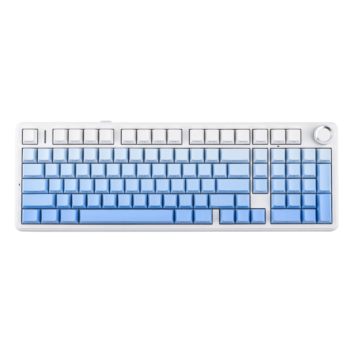 AULA F99 PRO (BRAND NEW) Blue, Wireless Mechanical Keyboard 95% LEOBOG Nimbus V3 Switches w/ Knob