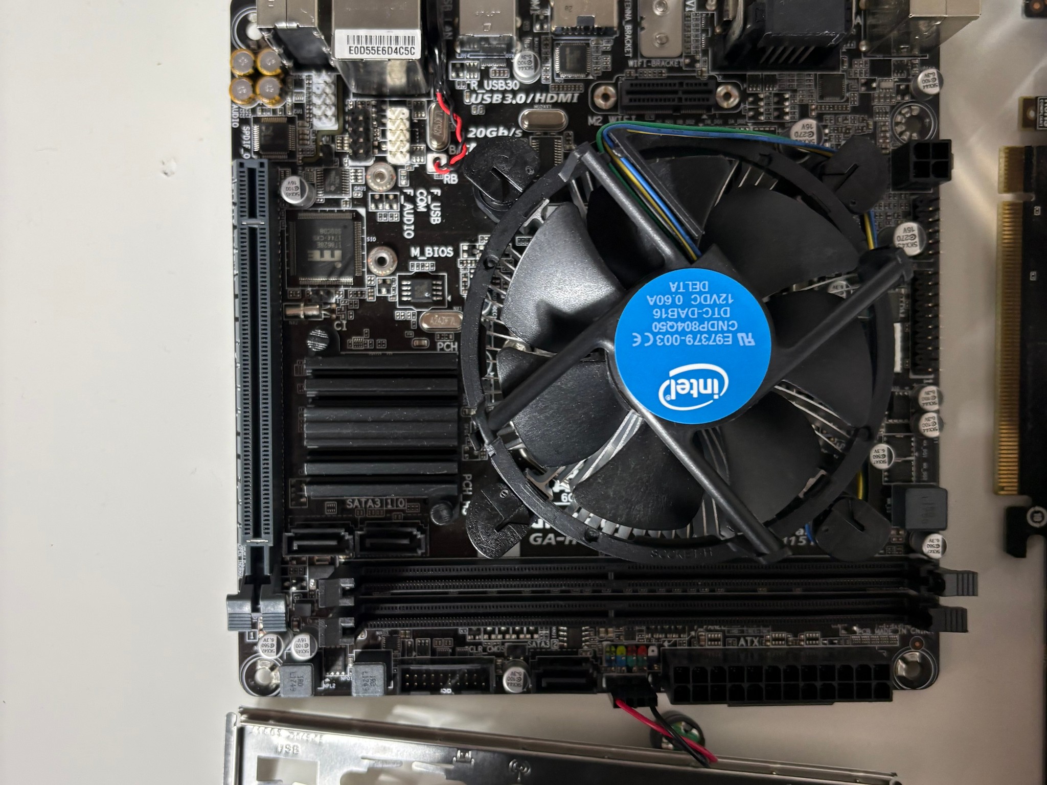 **Combo for 73peacs** ITX PC Combo - i5 7400, Gigabyte H110M, Intel Boxed Cooler