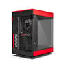 HYTE Y60 w/ 12.6″ LCD ATX Mid-Tower Case Dual-Chamber Panoramic Glass Y70 Touch
