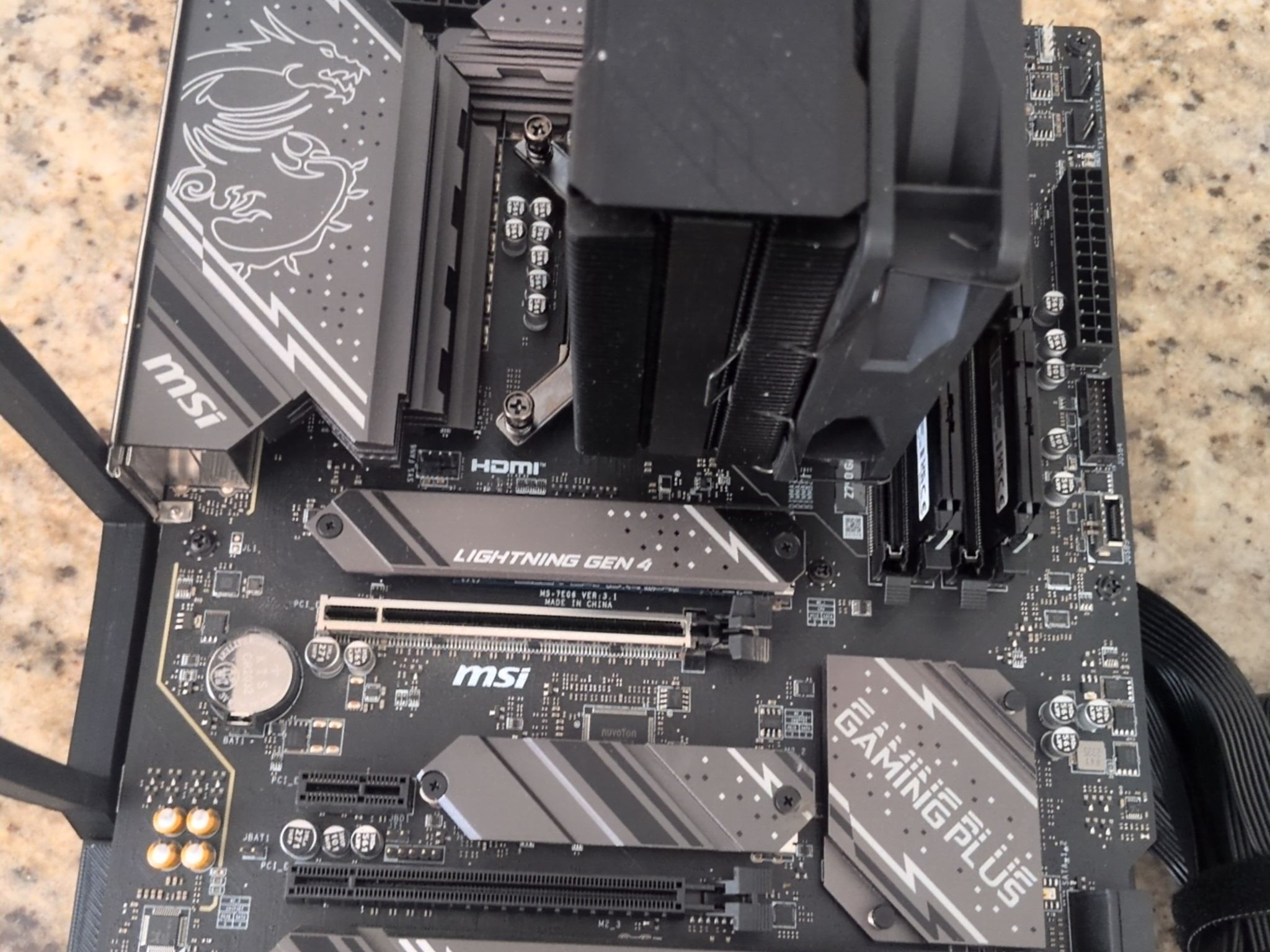 Msi Z790 Gaming Plus WiFi Motherboard Combo With Intel 12600k