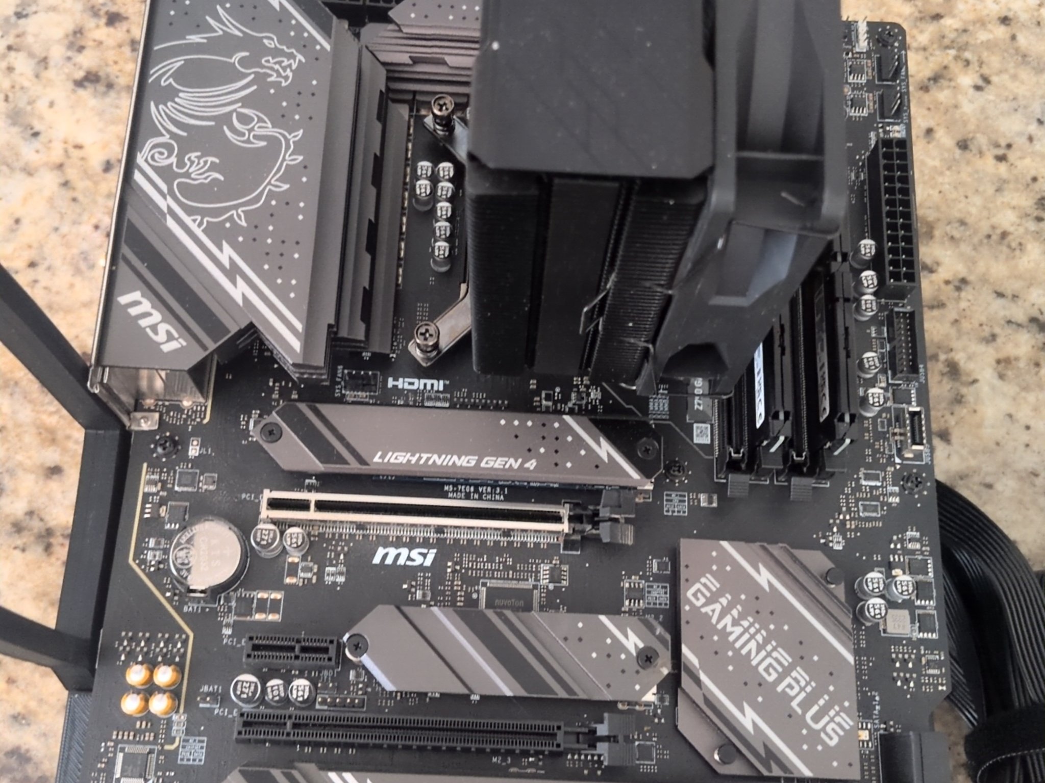 Msi Z790 Gaming Plus WiFi Motherboard Combo With Intel 12600k