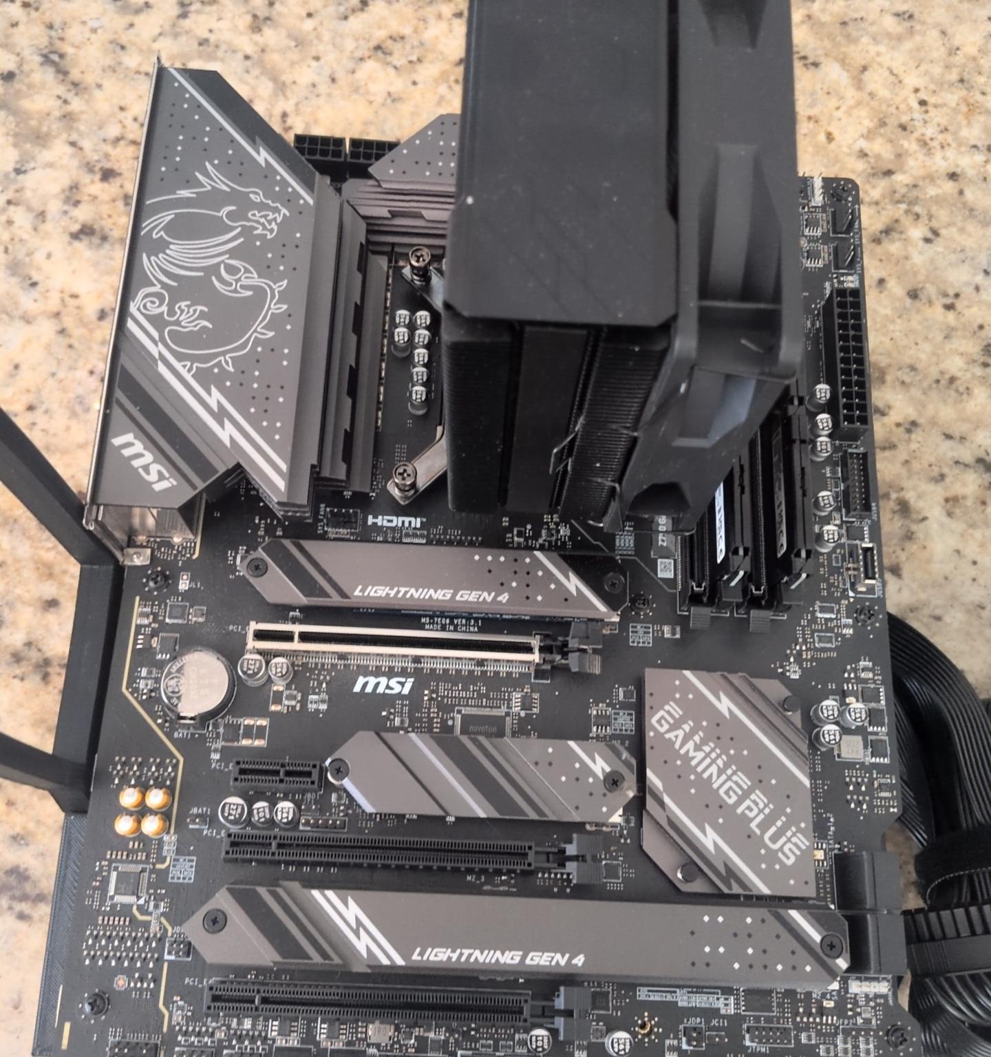 Msi Z790 Gaming Plus WiFi Motherboard Combo With Intel 12600k