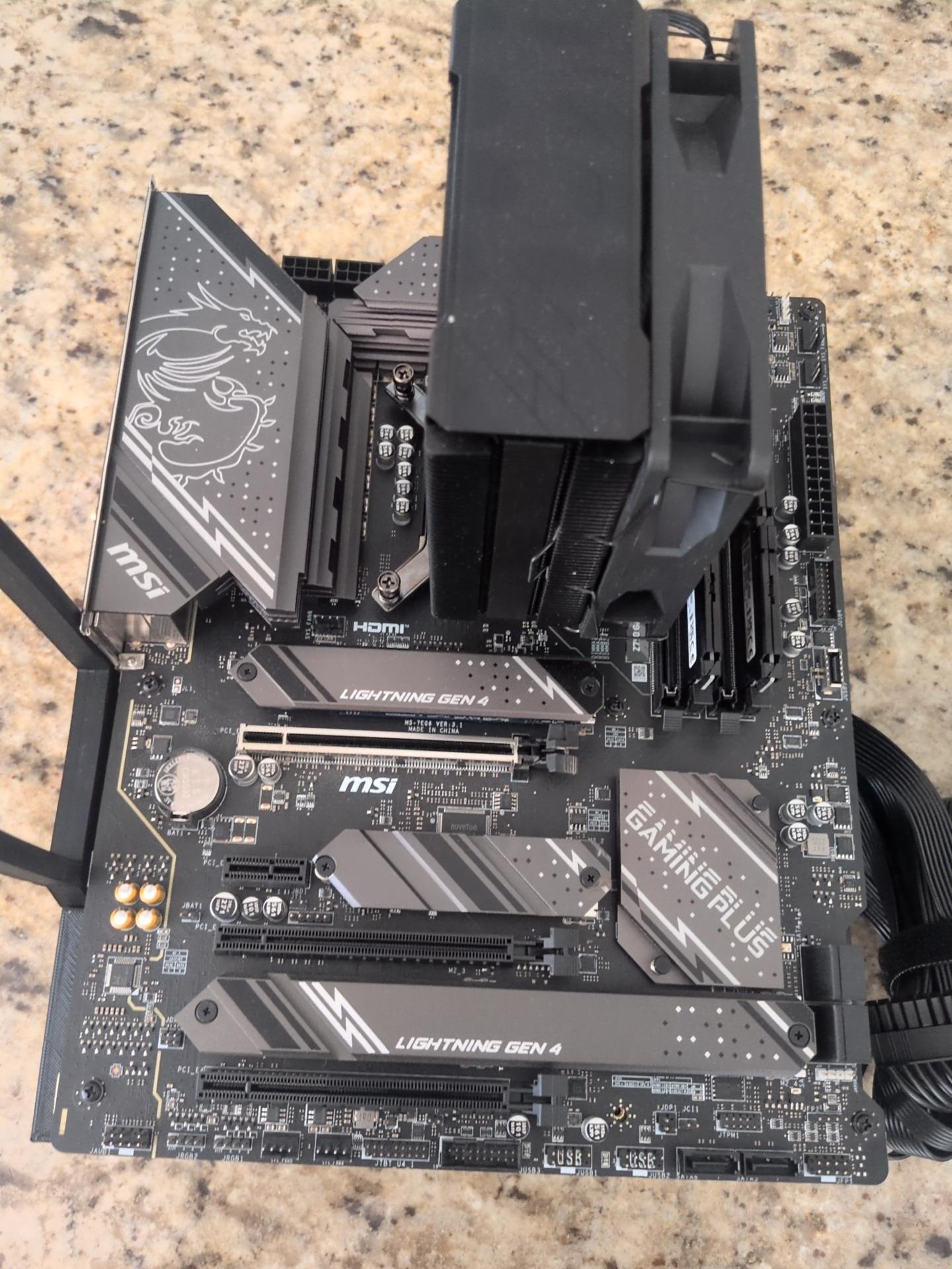 Msi Z790 Gaming Plus WiFi Motherboard Combo With Intel 12600k