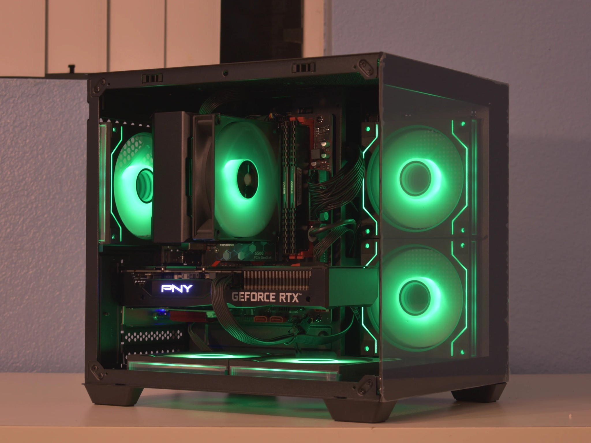 💸Value Gamer💸 Ryzen 5 3600 | RTX 3060ti 8GB | 16GB DDR4 | 1TB nVME SSD | RGB | Win11 + Wifi