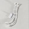 White 90 Degree GPU Cable Extension - Fully Tested