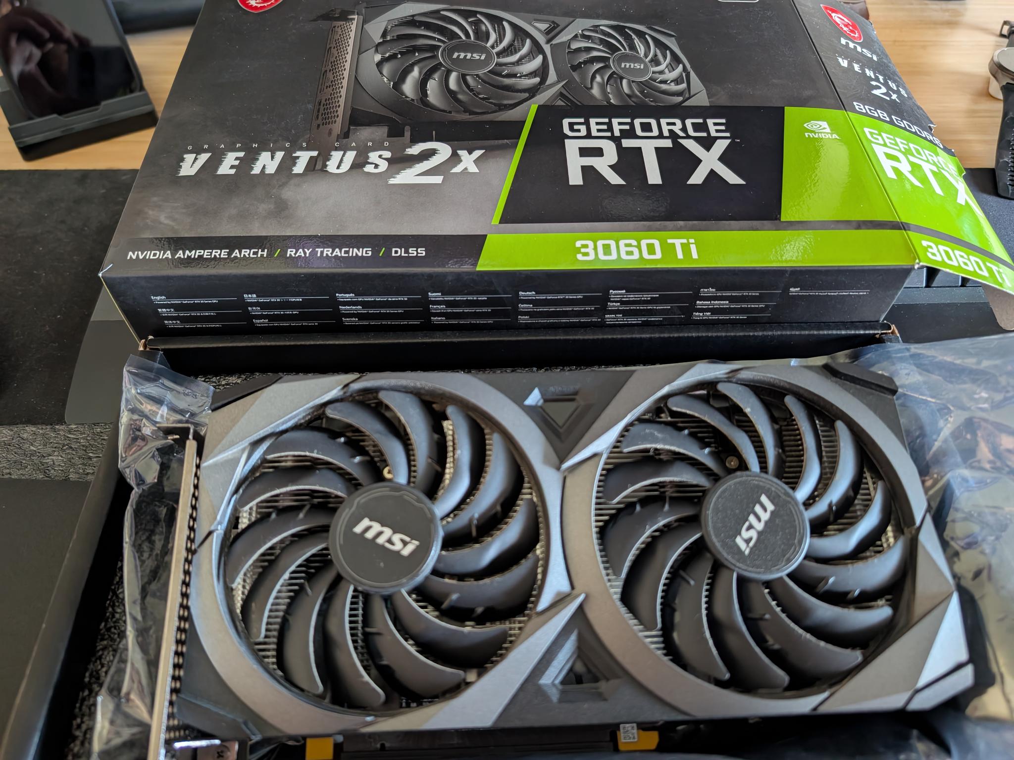 MSI VENTUS 2X GeForce RTX 3060 Ti