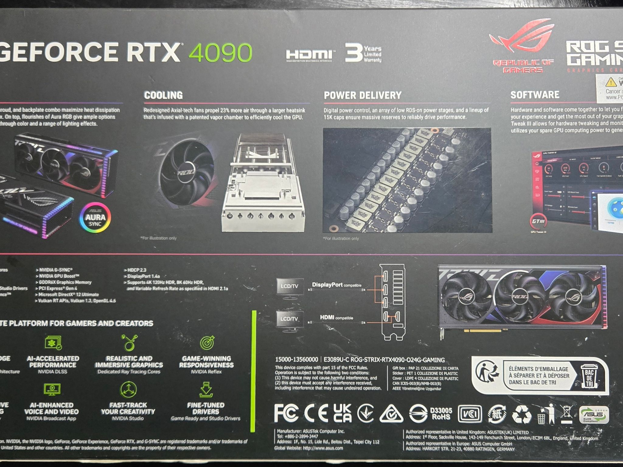 ASUS ROG Strix GeForce RTX 4090 OC Edition