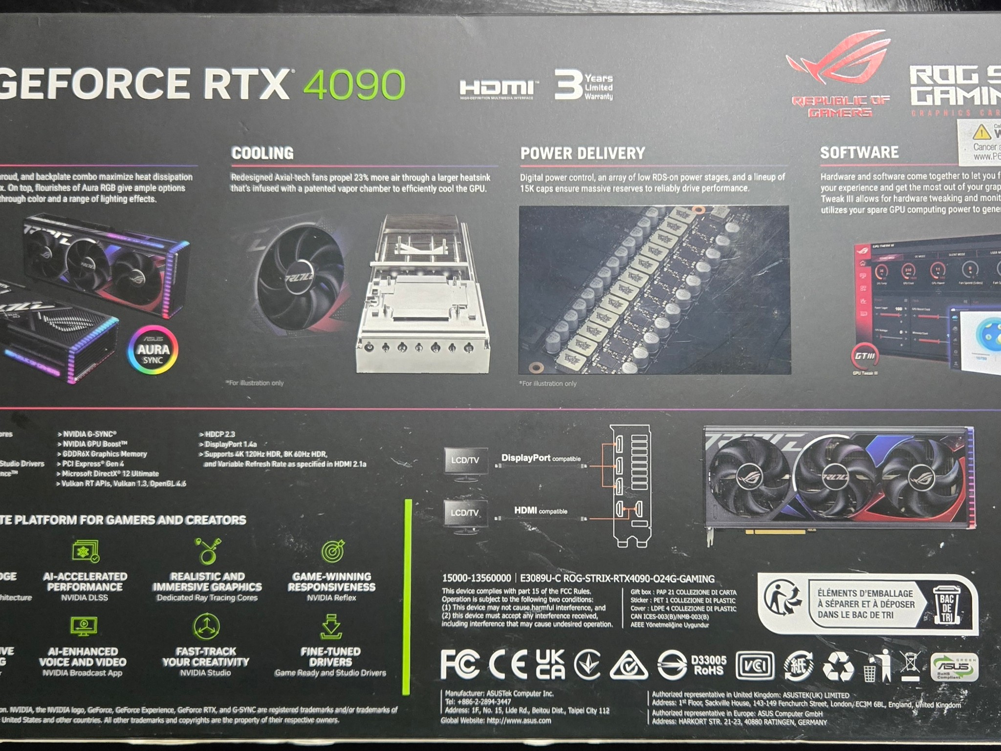 ASUS ROG Strix GeForce RTX 4090 OC Edition