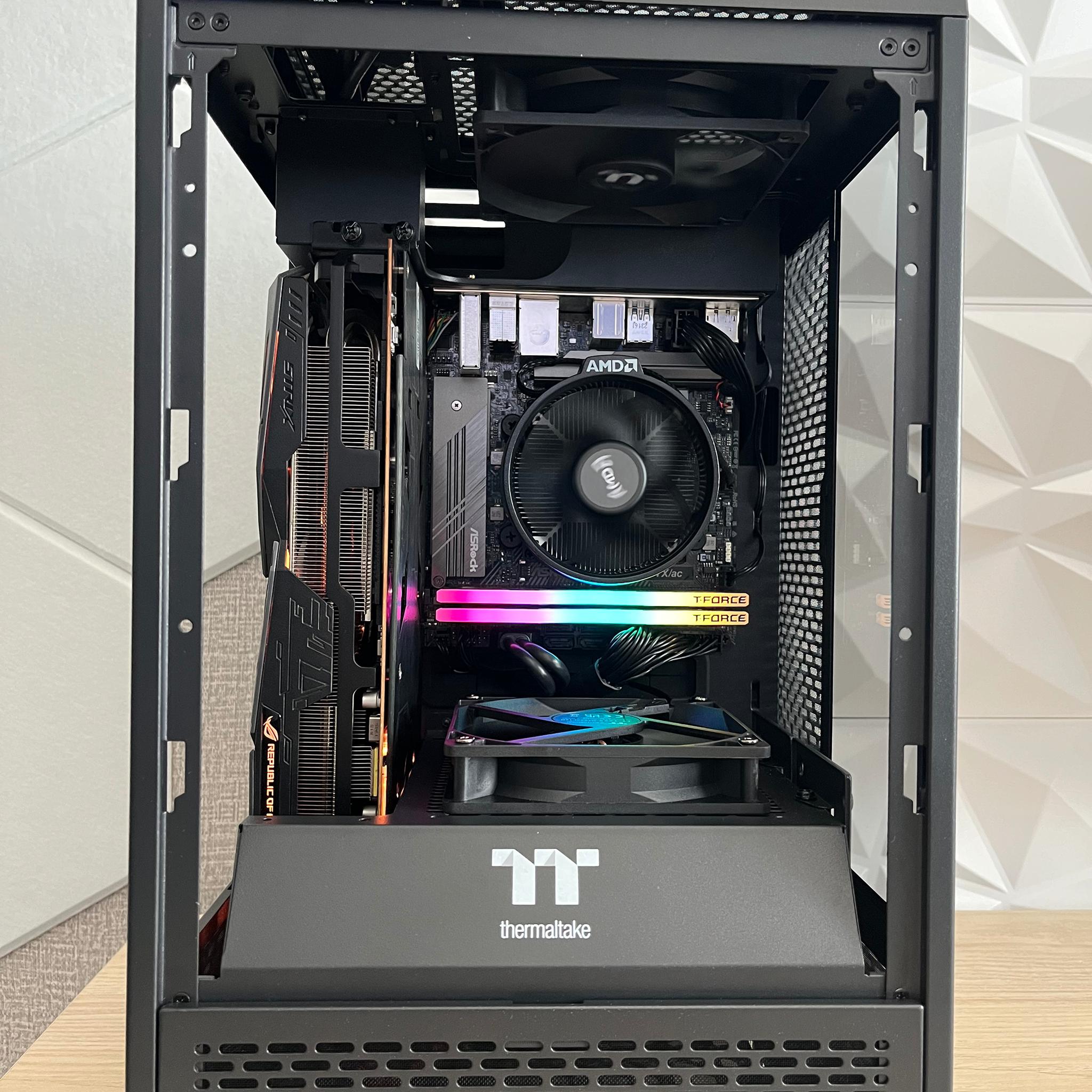 "KNIGHT" CUSTOM PC | RYZEN 5 3600 | RX 5700XT | RAM DDR4 16GB | WIN 11 PRO | PURE PERFORMANCE