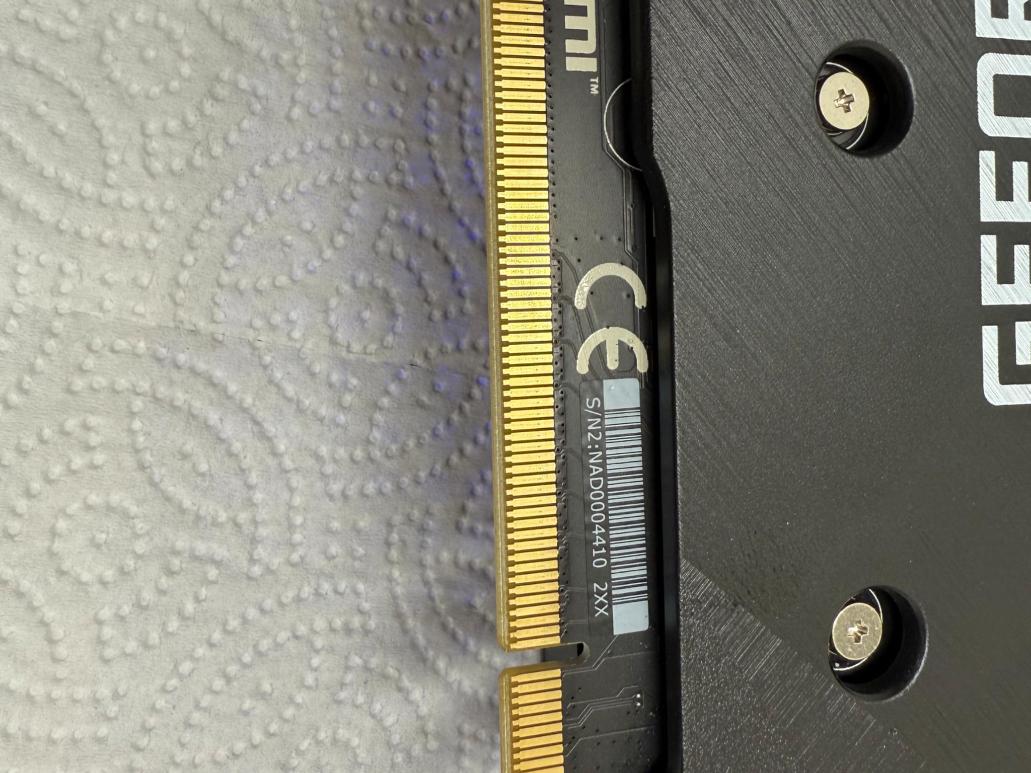 RTX 3050 pulled from customers working pc for upgrade