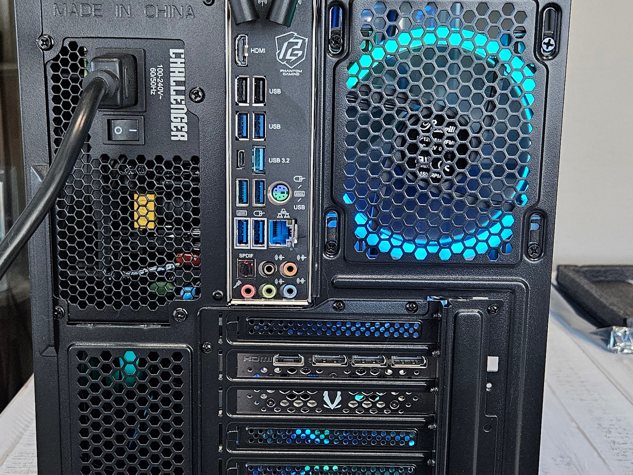 RTX 4060 Ti Gaming PC - Ryzen 7 5700X, 16GB RAM, 1TB NVMe, Wi-Fi, 1080p/1440p