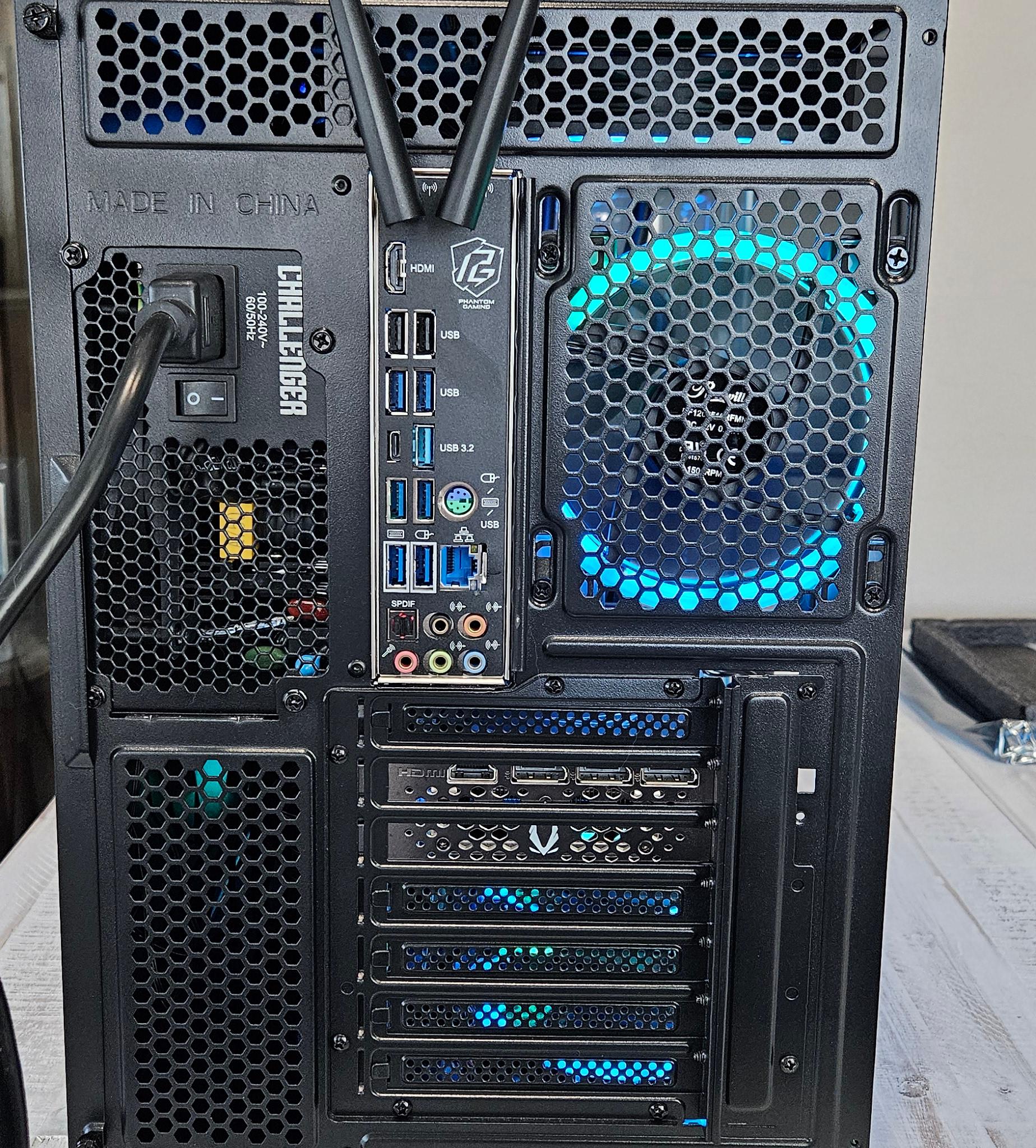 RTX 4060 Ti Gaming PC - Ryzen 7 5700X, 16GB RAM, 1TB NVMe, Wi-Fi, 1080p/1440p
