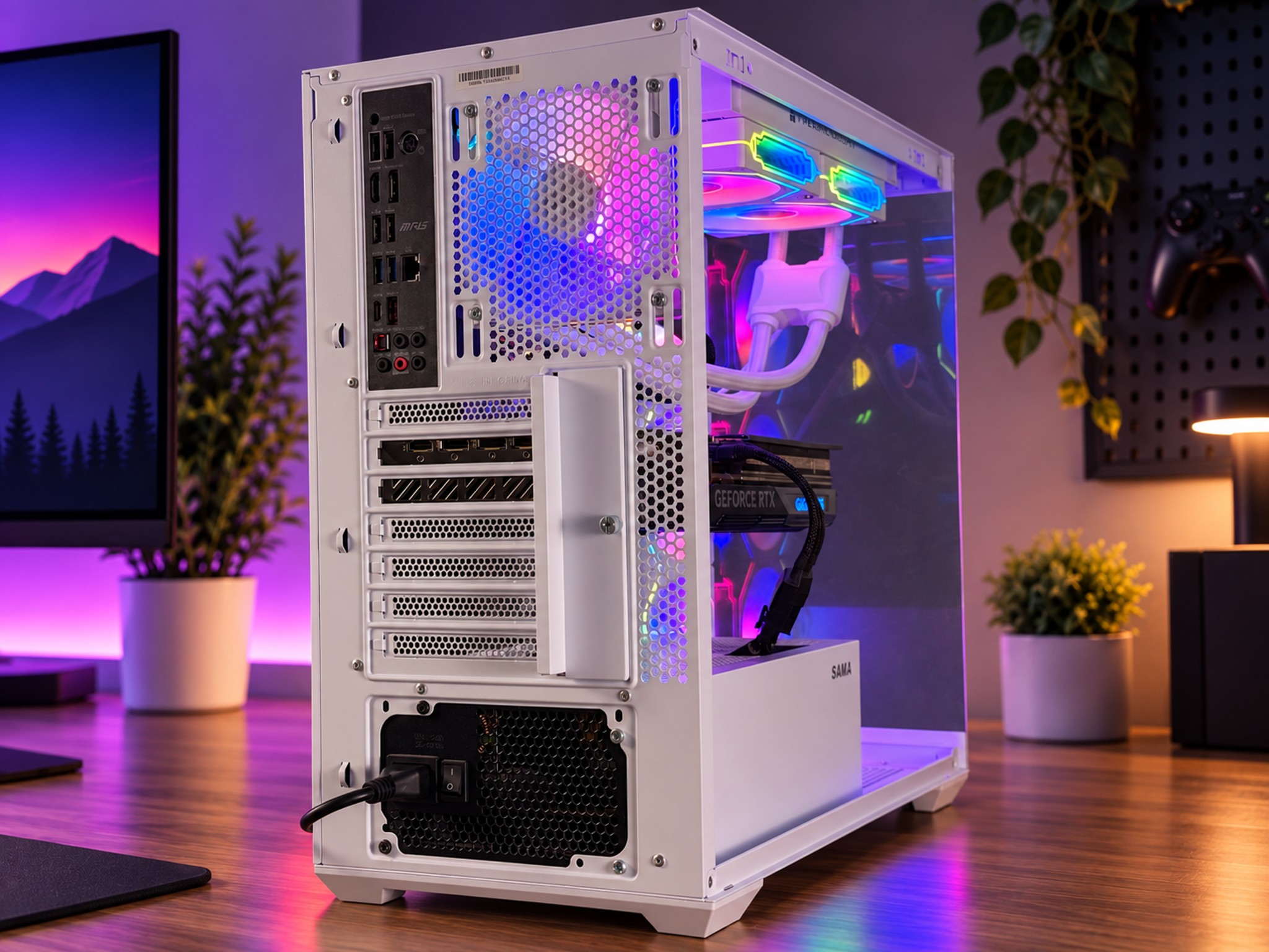 🎡 VIVID Gaming PC | RTX 4070 TI 12GB | Ryzen 7 5800X3D | 32GB RAM