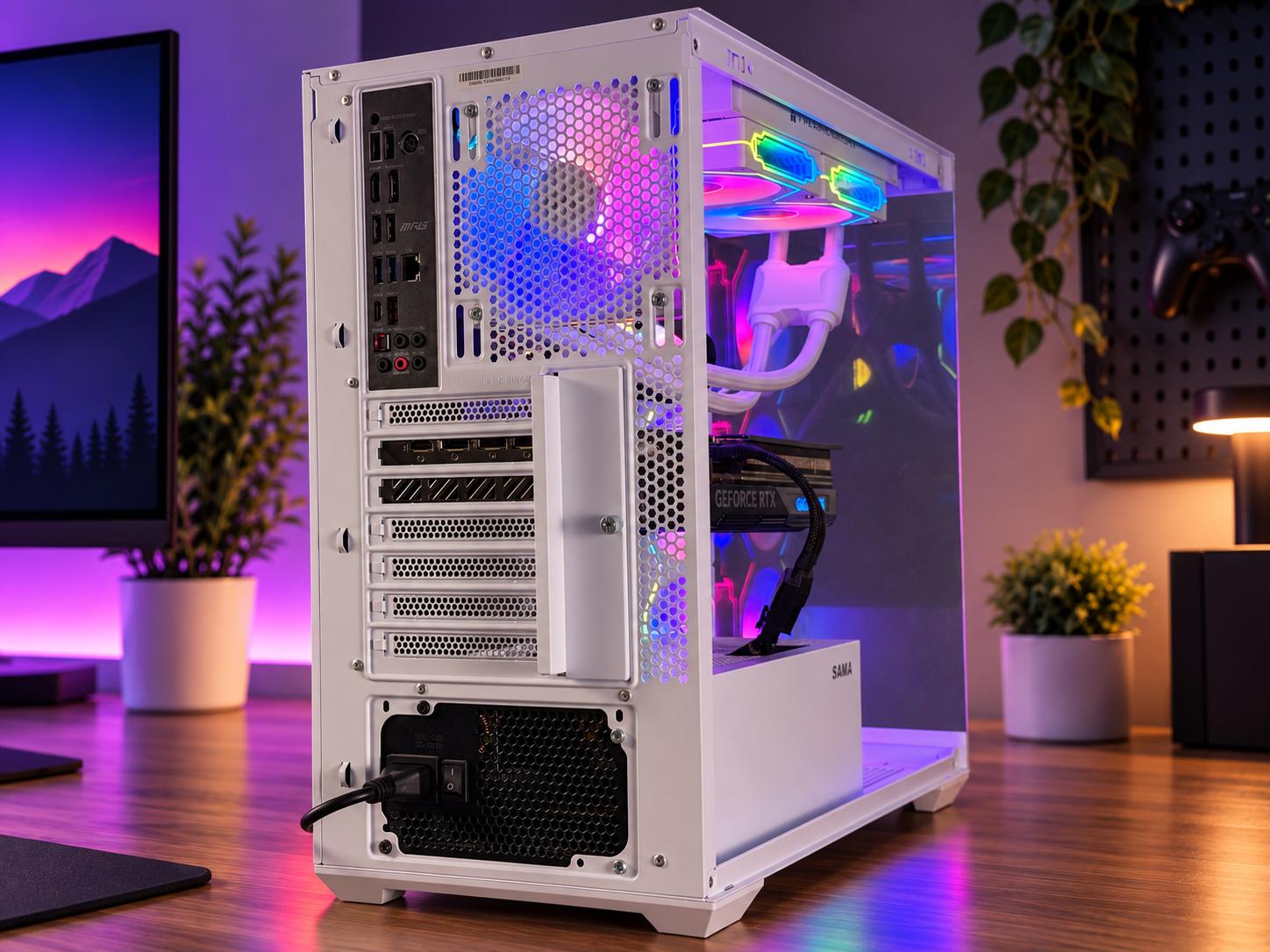 🎡 VIVID Gaming PC | RTX 4070 TI 12GB | Ryzen 7 5800X3D | 32GB RAM