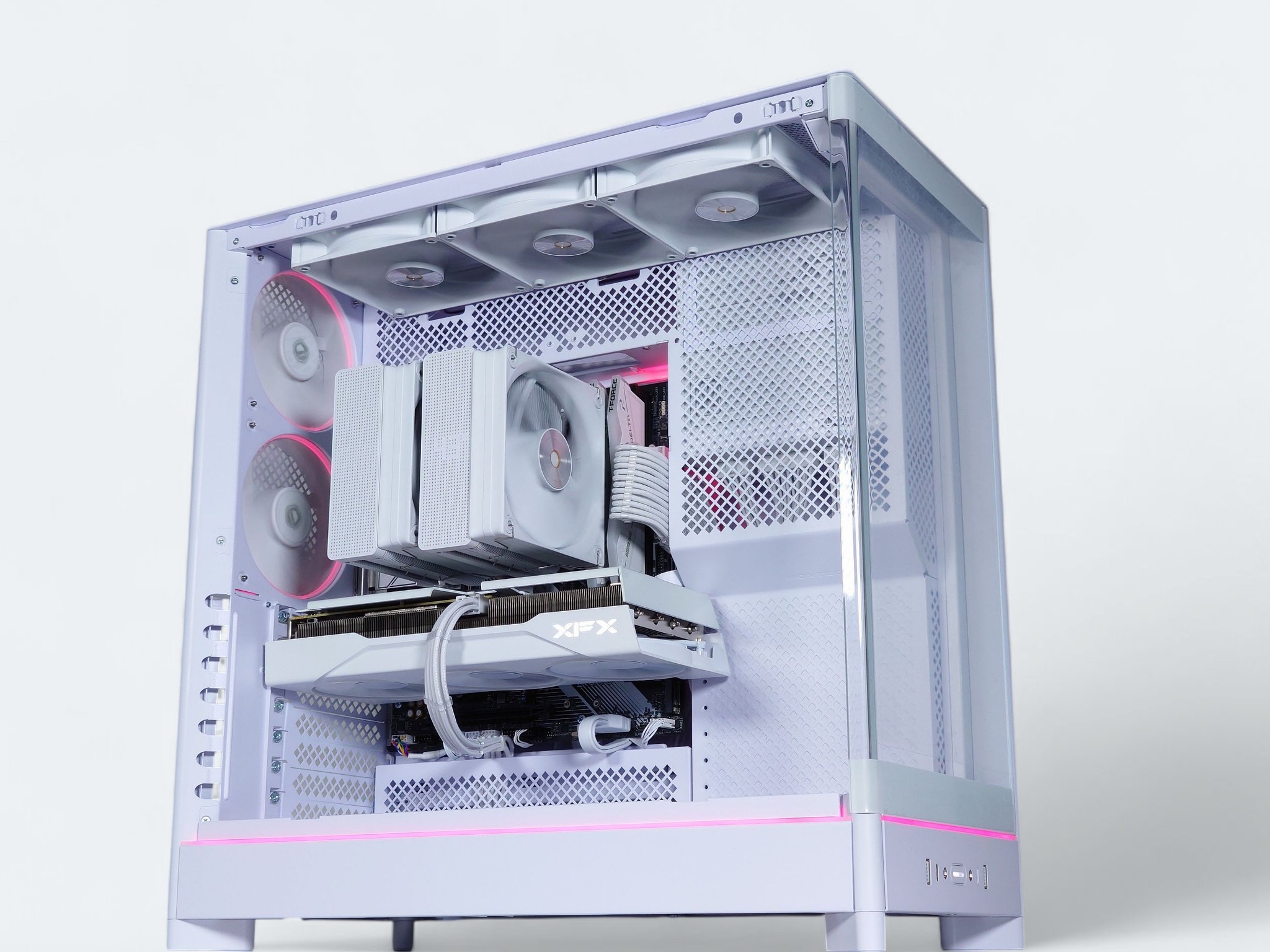 🤍Gaming PC⚪ Intel Arc B580  12GB ⚪AMD Ryzen 7 7500F⚪32GB DDR5⚪1TB NVME