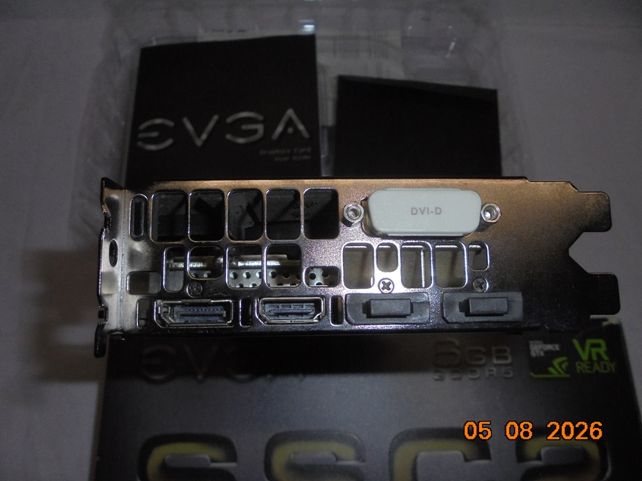 EVGA GeForce GTX 1060 SSC2 GAMING/06G-P4-6667-KR/6GB GDDR5/iCX cooling