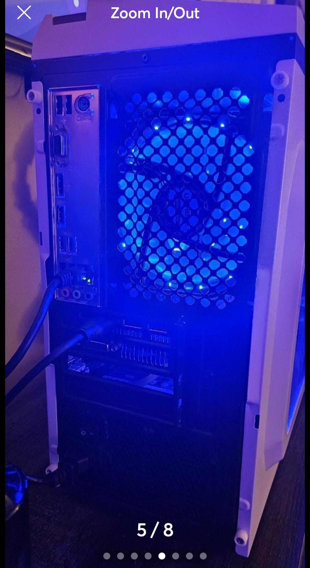 Budget "Blueheart" Gaming PC i5 8600 RX 570