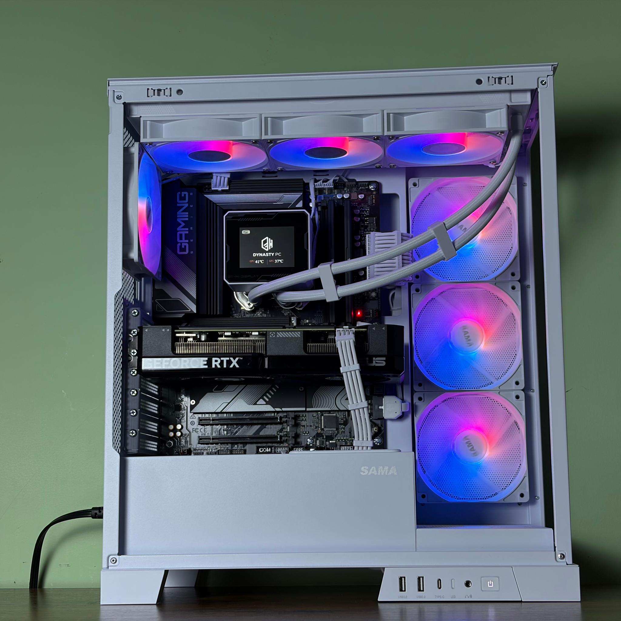 Beast Gaming PC | RTX 4070 | Ryzen 5 9600X | 32GB DDR5 | 2TB SSD | Free Ship!