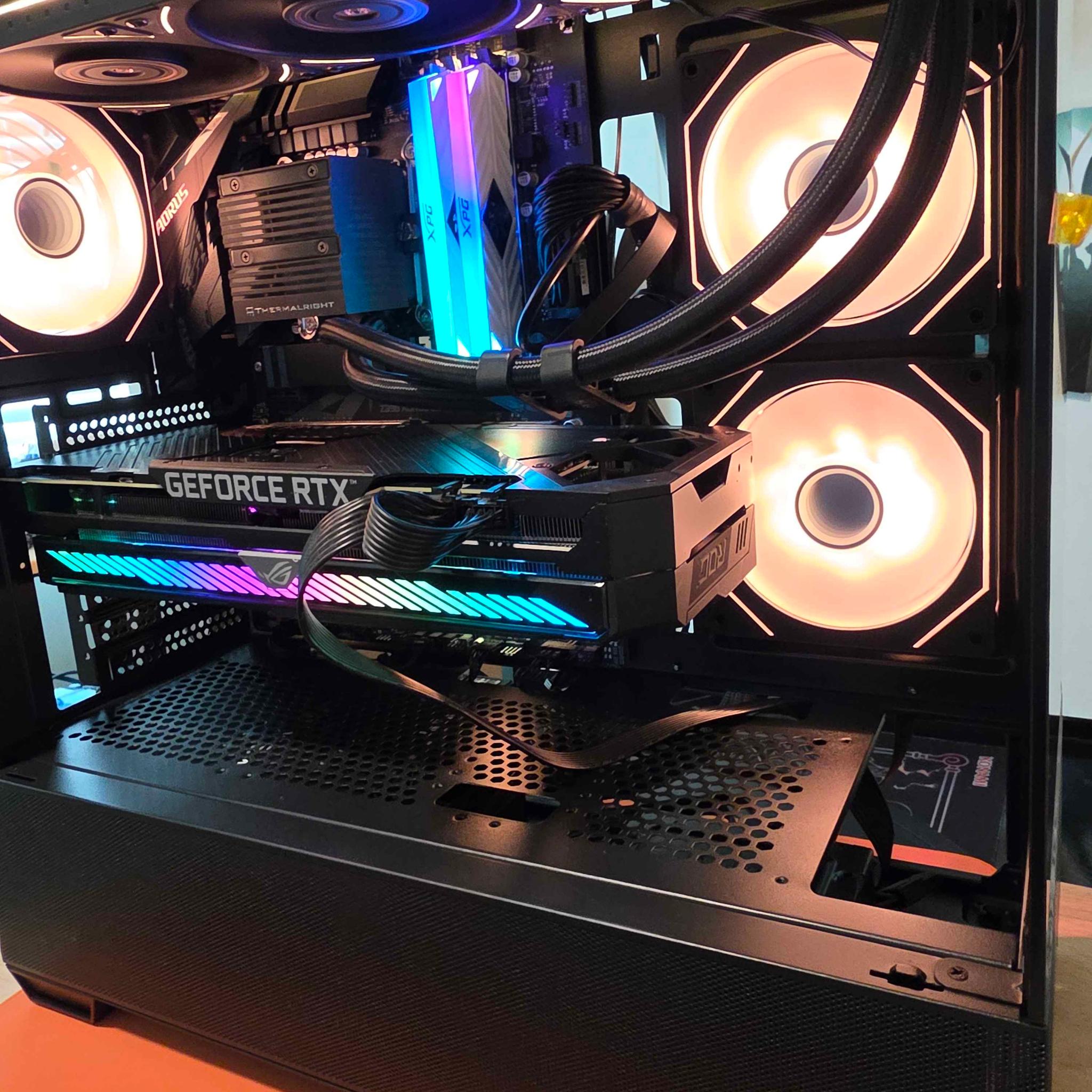 GeForce RTX 3060 Ti Custom Gaming PC - Core i9-9900, 1TB NVMe SSD