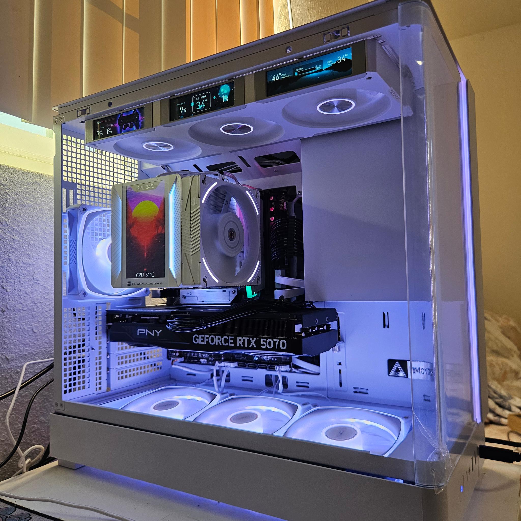 GeForce RTX 5070 Custom Gaming PC - Ryzen 7 9700X