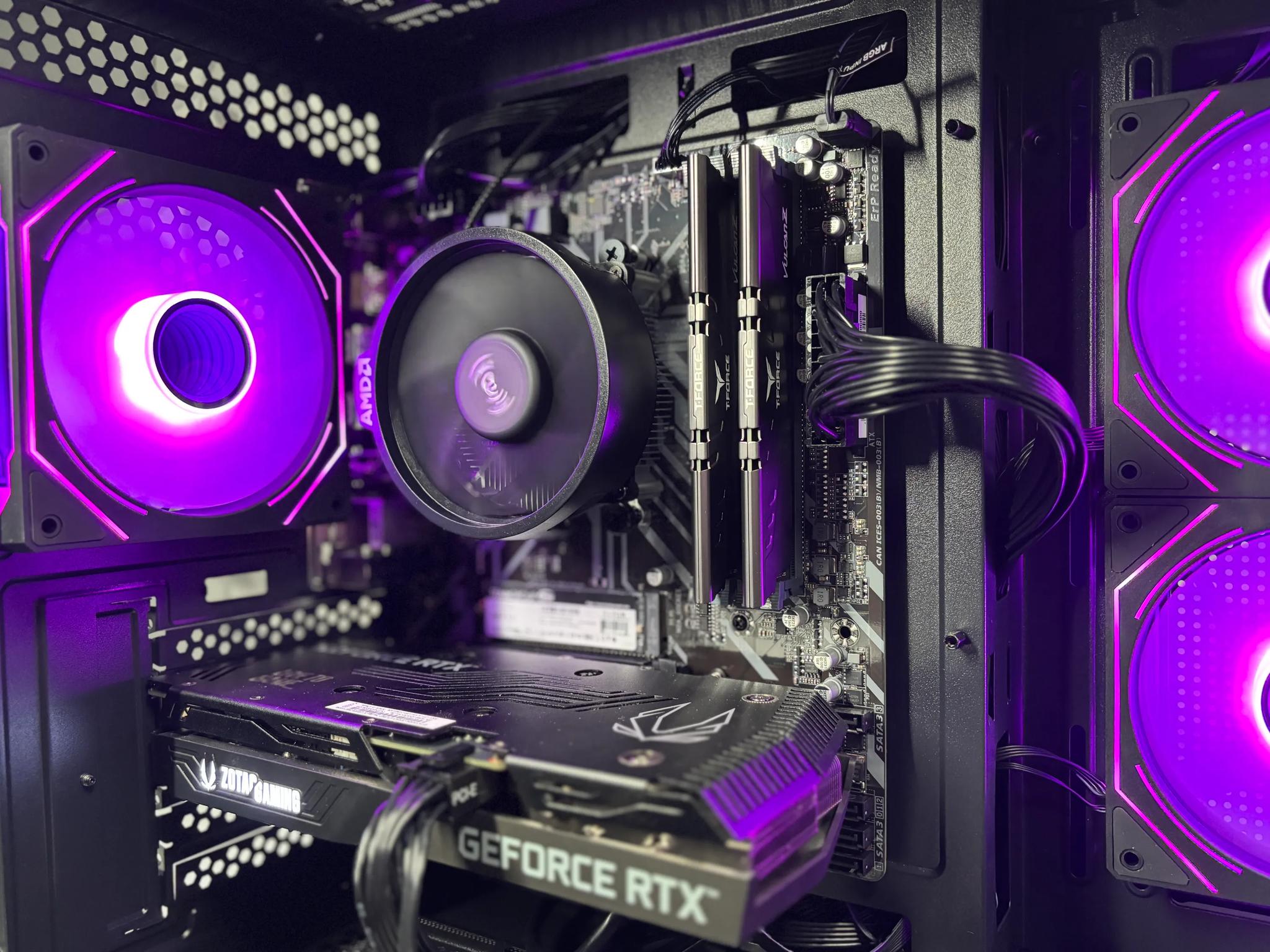 🌑Eclipse X✨| RGB Contoller |  Ryzen 5 - 5500 |RTX 3060| 16GB DDR | 512GB M.2 | Windo...