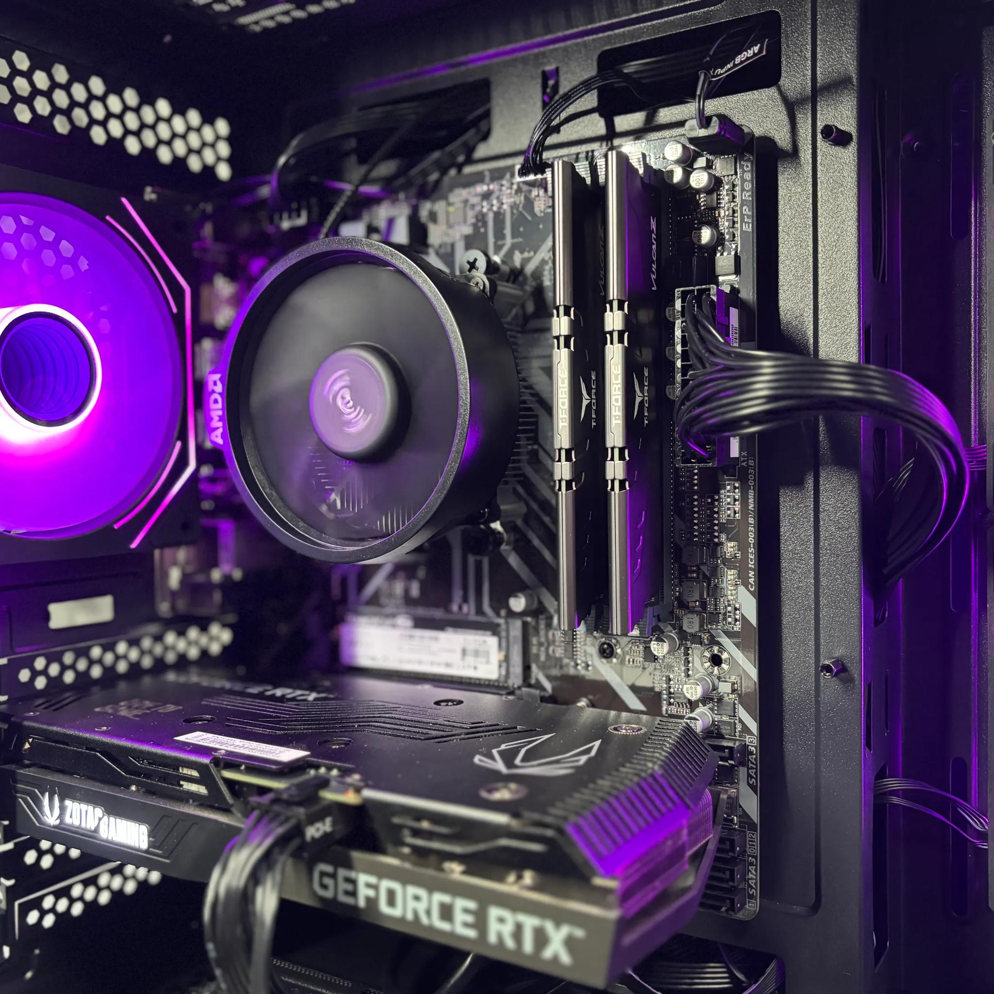 🌑Eclipse X✨| RGB Contoller |  Ryzen 5 - 5500 |RTX 3060| 16GB DDR | 512GB M.2 | Windo...