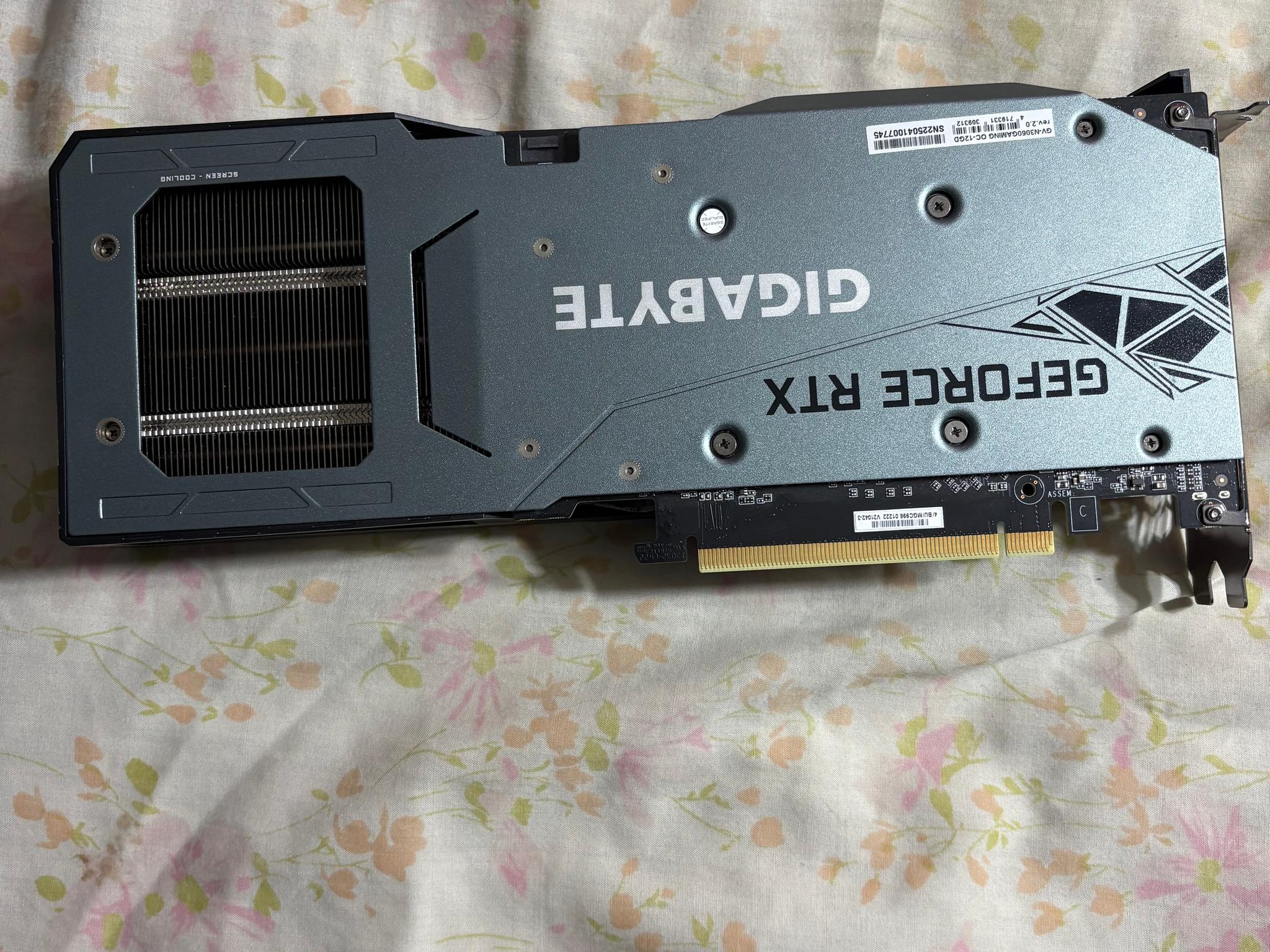 Gigabyte VISION OC Rev 2.0 GeForce RTX 3060 12GB