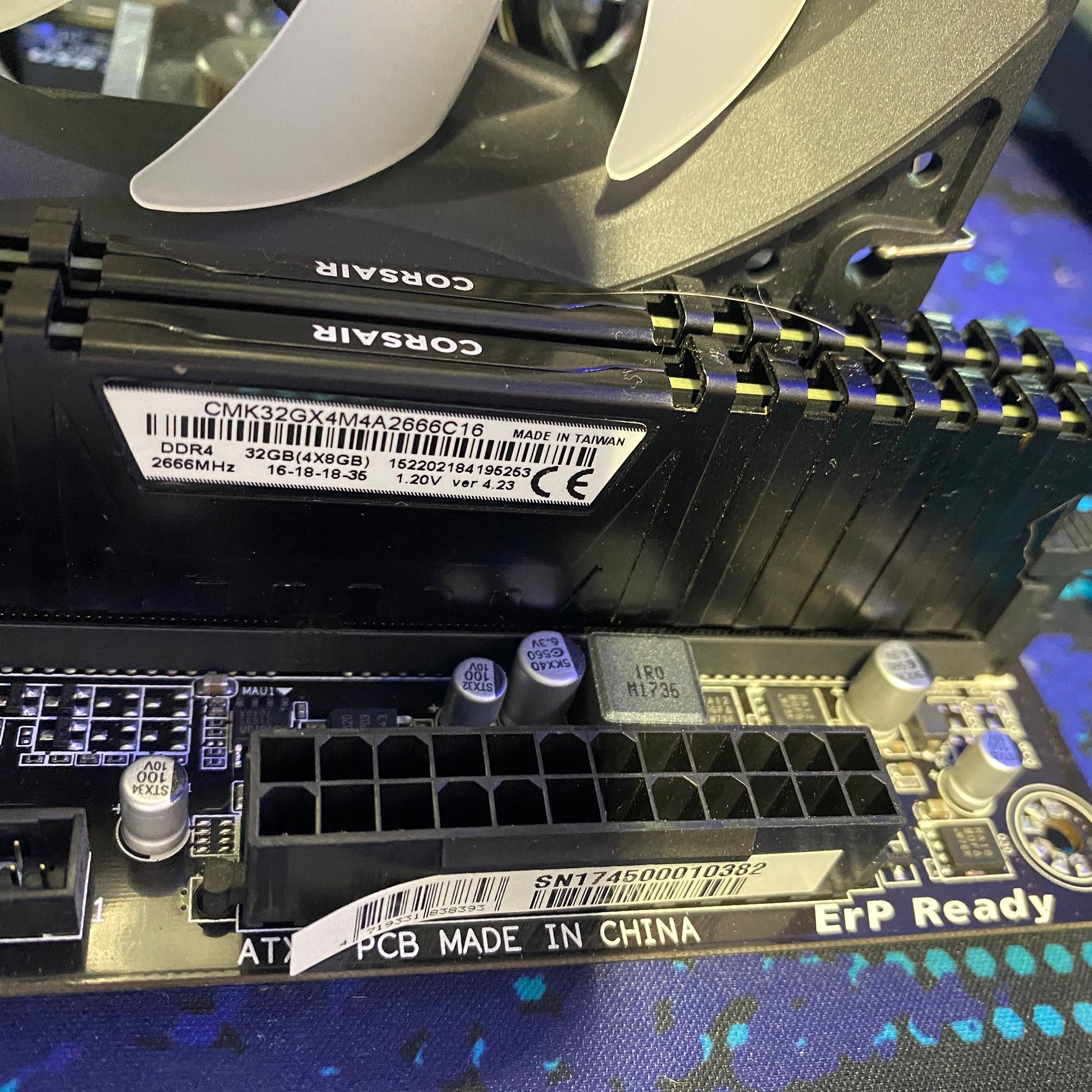 Budget Gaming Combo! H110 MB, i7 6700, 16gb of ddr4 2666, Thermal Right Burst Assassin CPU Cooler.
