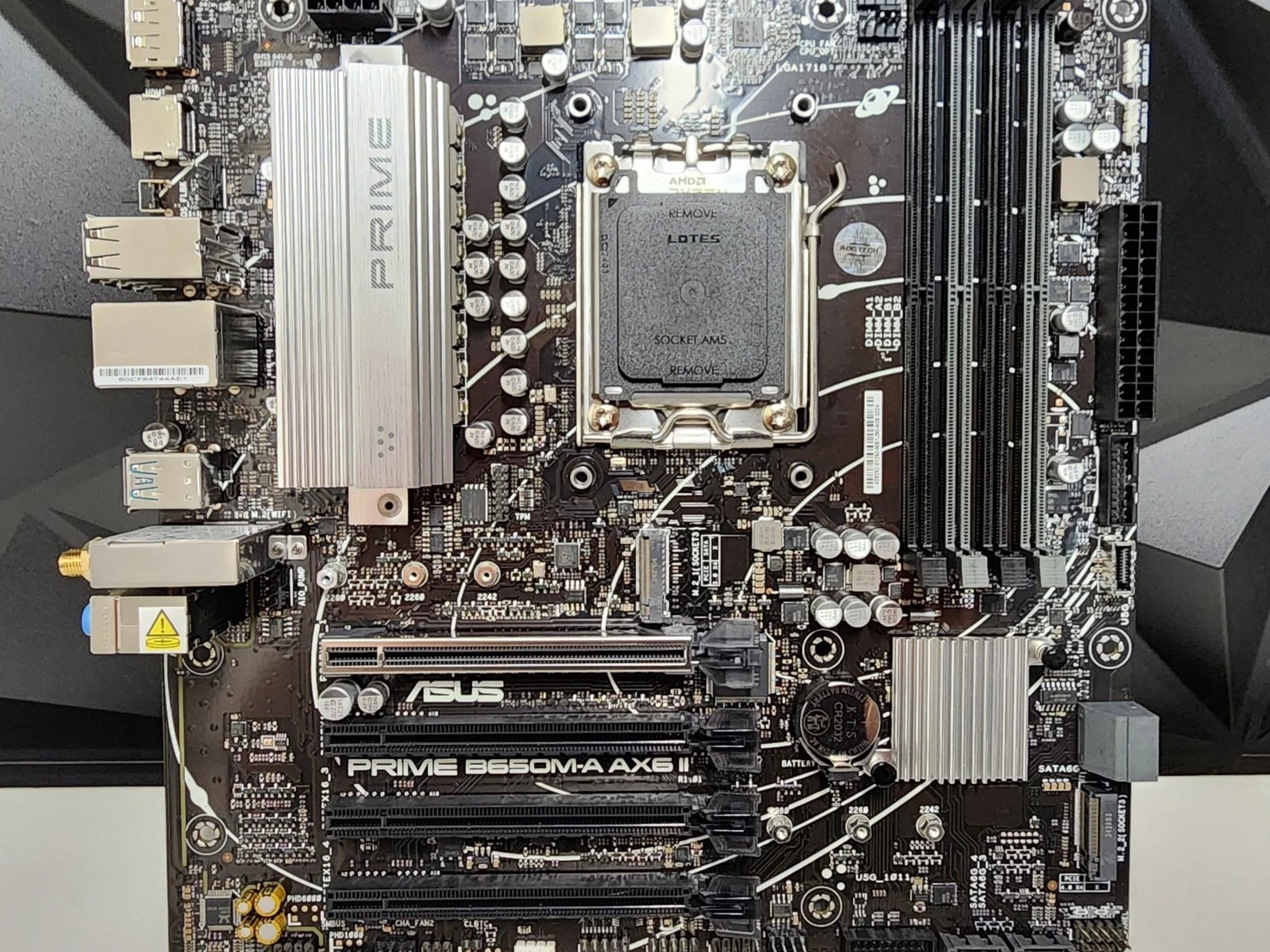 UPDATED BIOS ASUS PRIME B650M-A AX6 II WIFI AM5 DDR5 MATX MOTHERBOARD