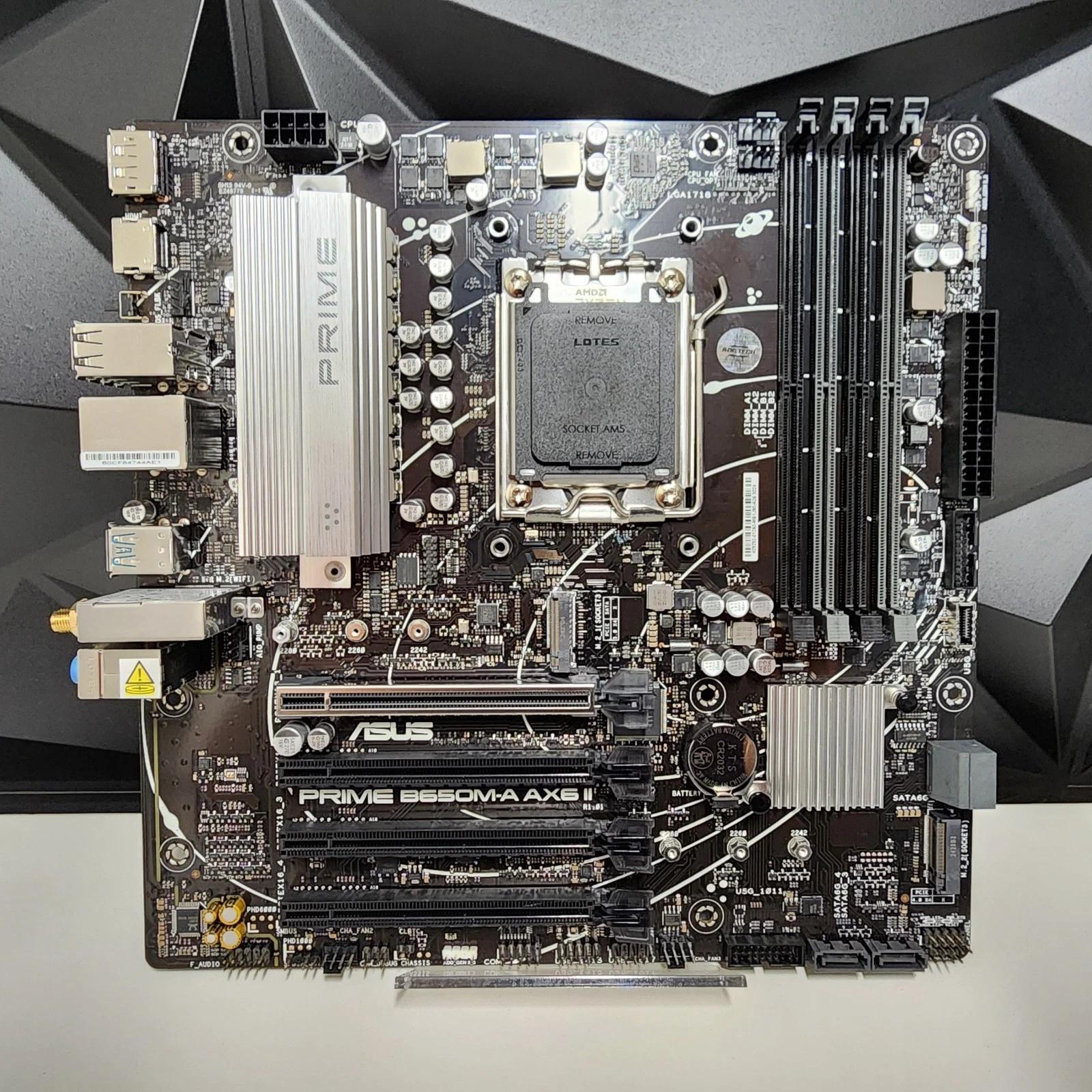 UPDATED BIOS ASUS PRIME B650M-A AX6 II WIFI AM5 DDR5 MATX MOTHERBOARD