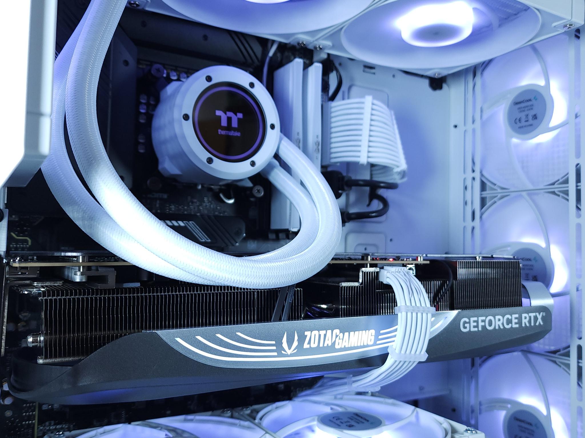 🤍RTX 4080●Core i7 12700KF●1440p/4K Gaming Computer
