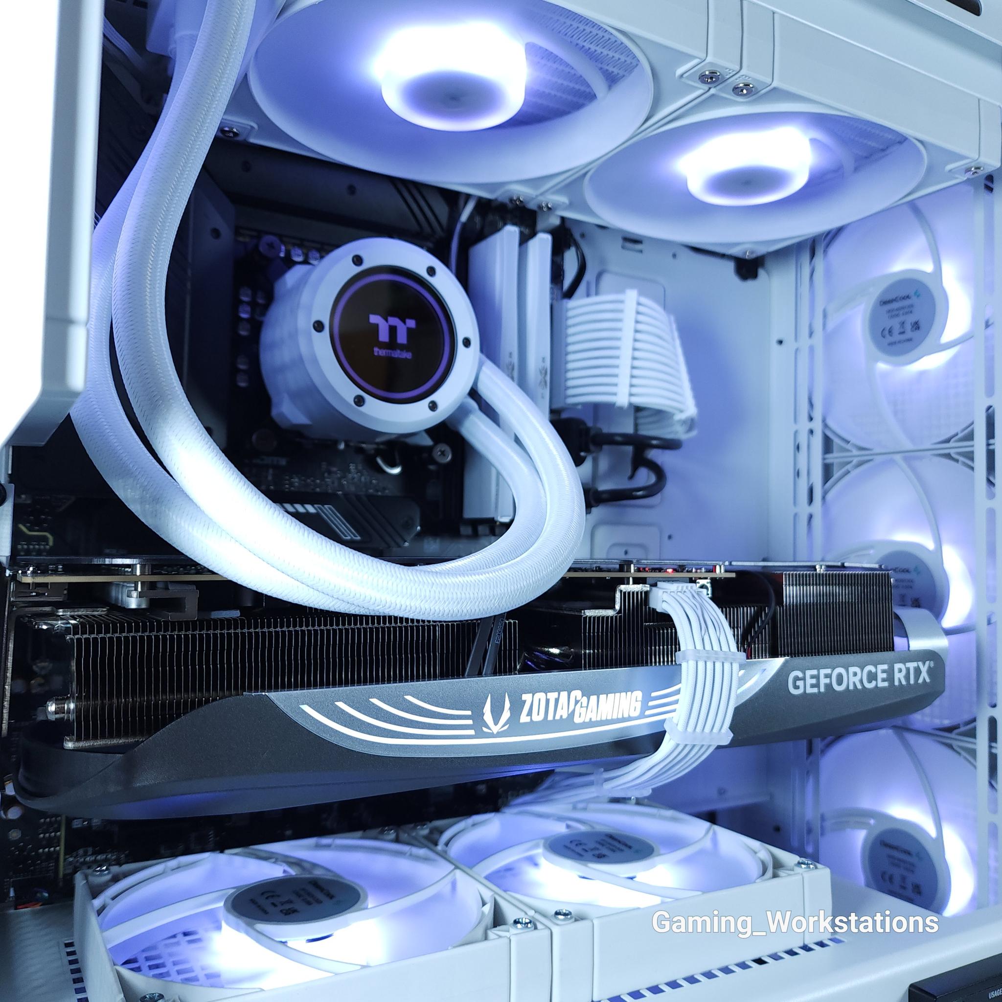 🤍RTX 4080●Core i7 12700KF●1440p/4K Gaming Computer