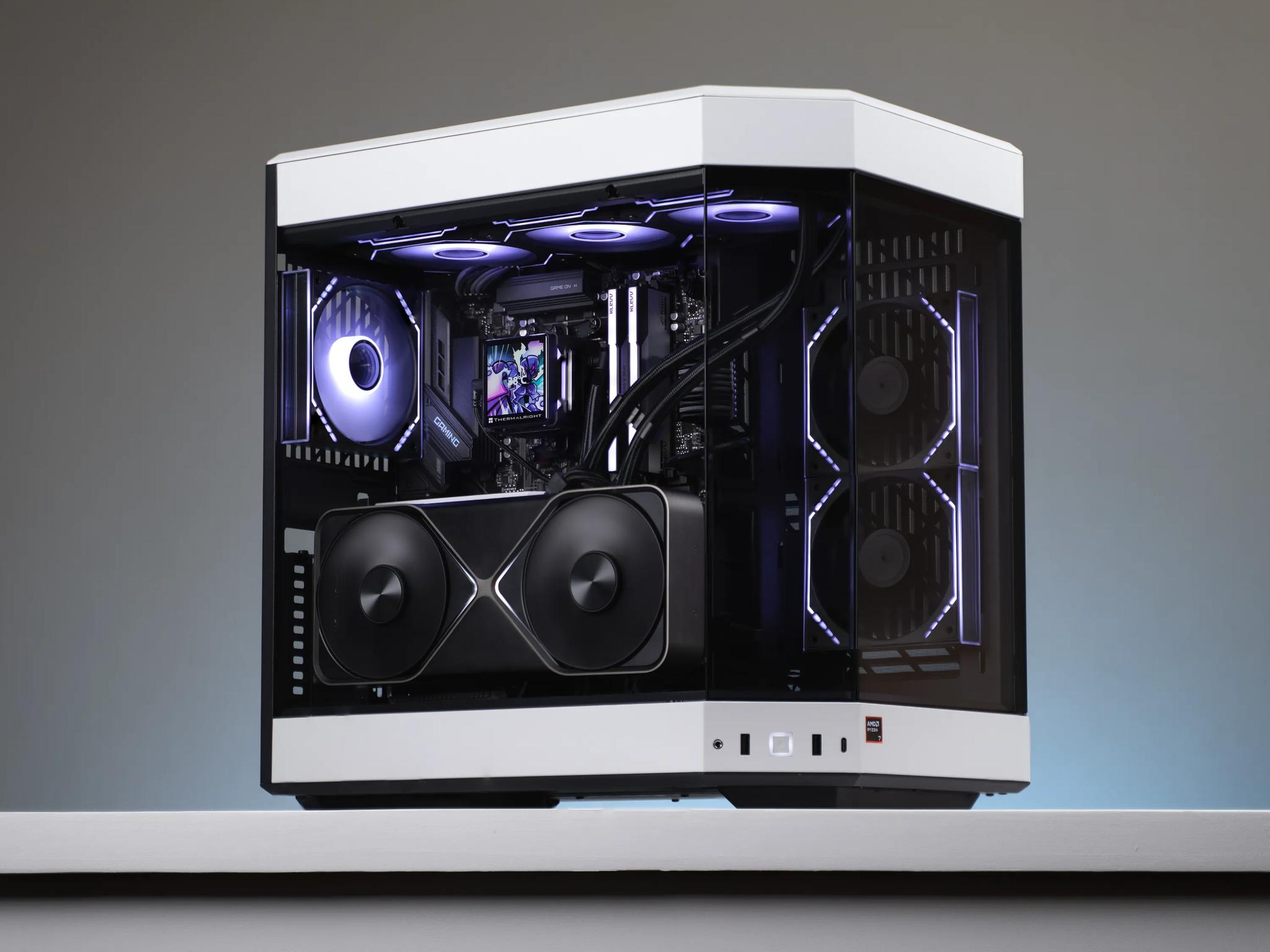 “Pureform V2.1” RTX 5080 Ryzen 7 9800X3D 2TB 48GB Windows 11 Workstation Gaming PC