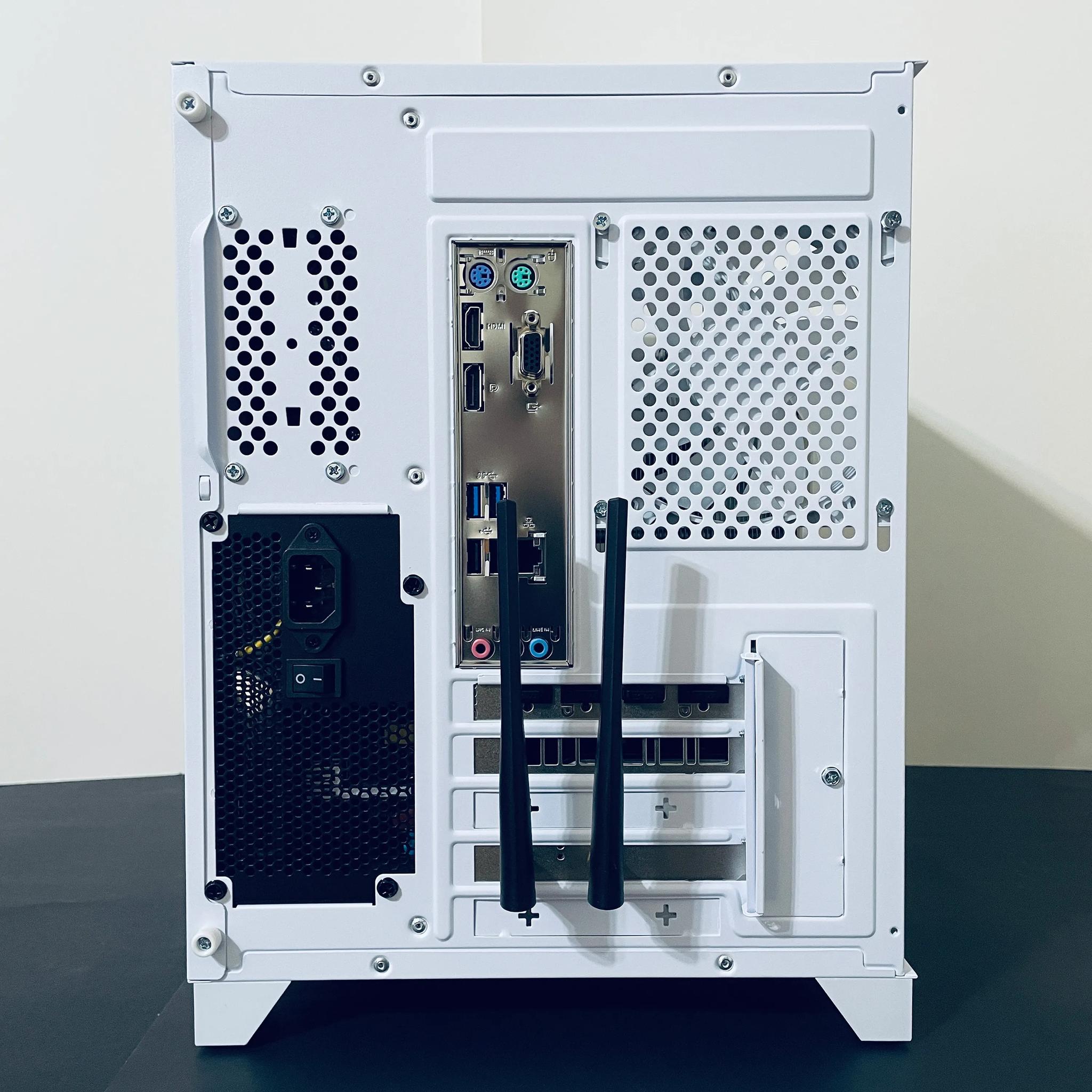 ❄️White Gaming PC w RGB - i3 12gen ● 16GB RAM ● 1TB SSD - RTX 2060 Super 8GB ● Best value for 1080p