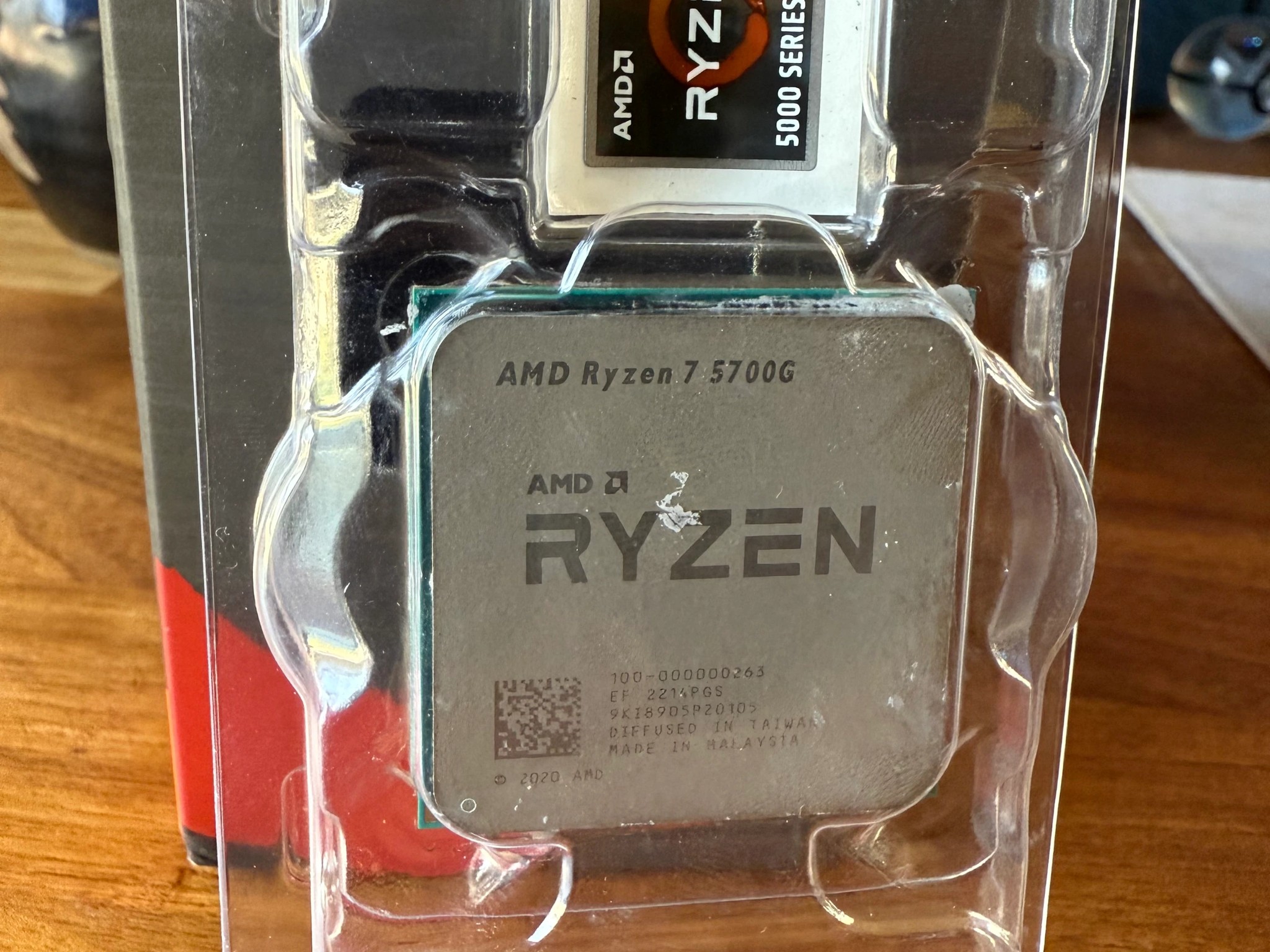 AMD Ryzen 7 5700G - 8-Core / 16-Thread APU (Great Condition)