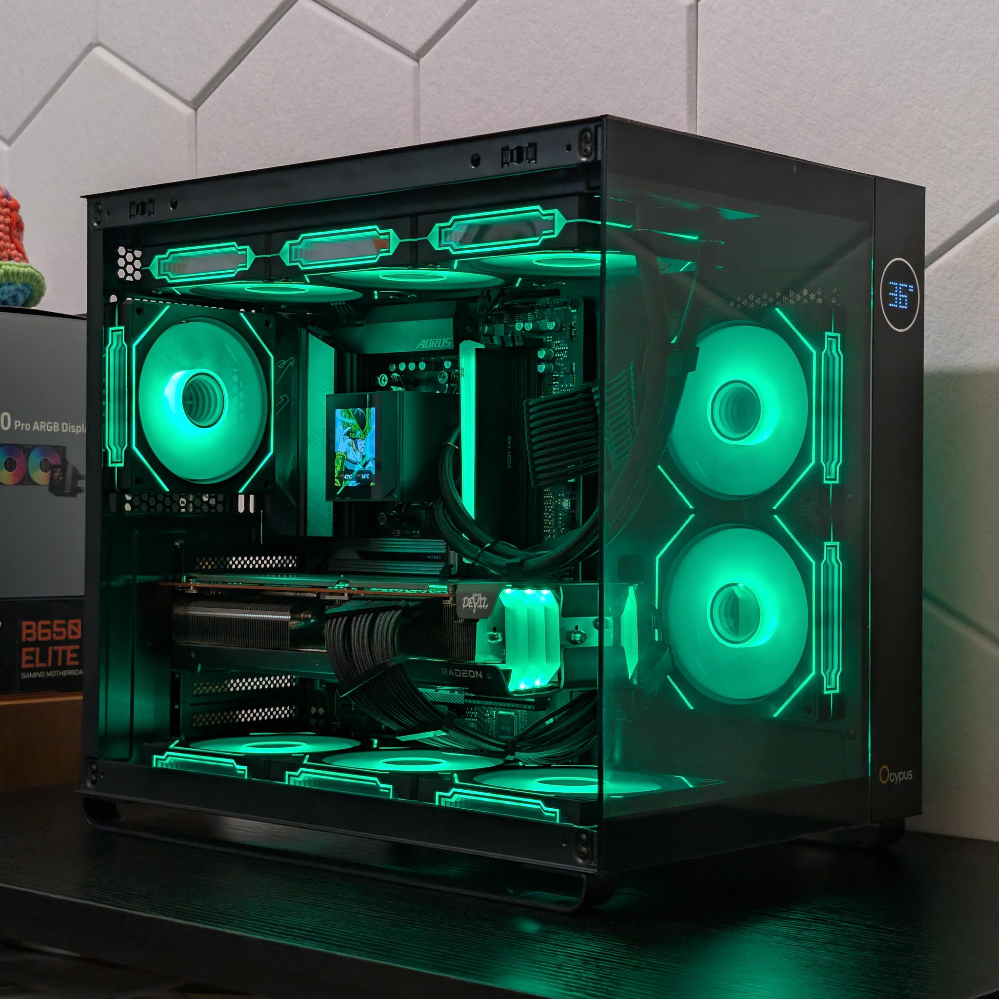 🐈‍⬛🔥 1440p Gaming Beast | RX 6950XT | Ryzen 7 7700X | 2TB SSD | 32GB RAM | WiFi 6 & Bluetooth 🔥🐈‍⬛