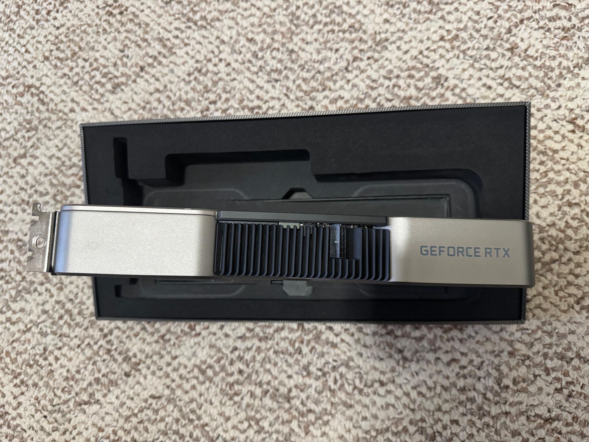 NVIDIA GeForce RTX 3080 Founders Edition 10GB GDDR6X Graphics Card -...