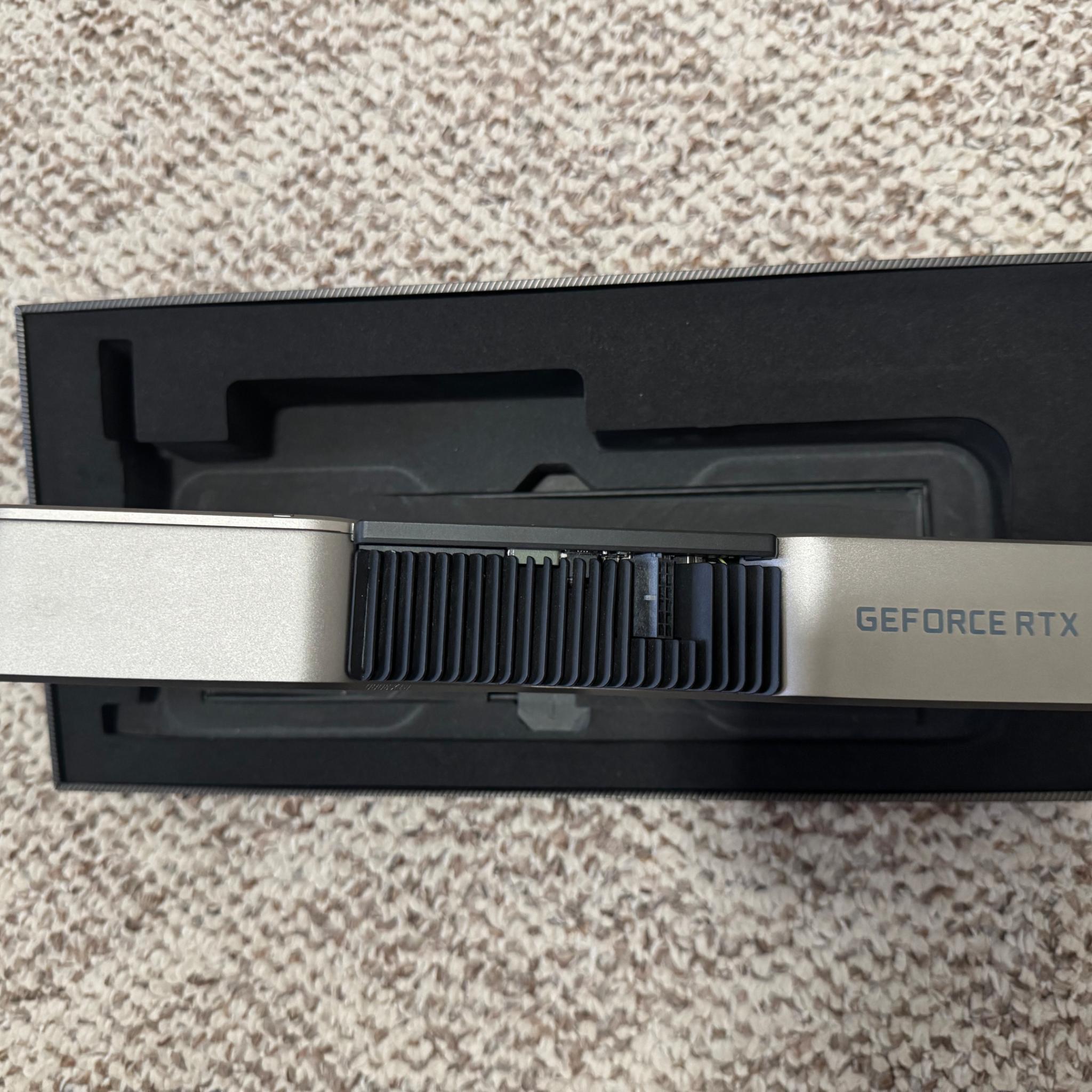 NVIDIA GeForce RTX 3080 Founders Edition 10GB GDDR6X Graphics Card -...