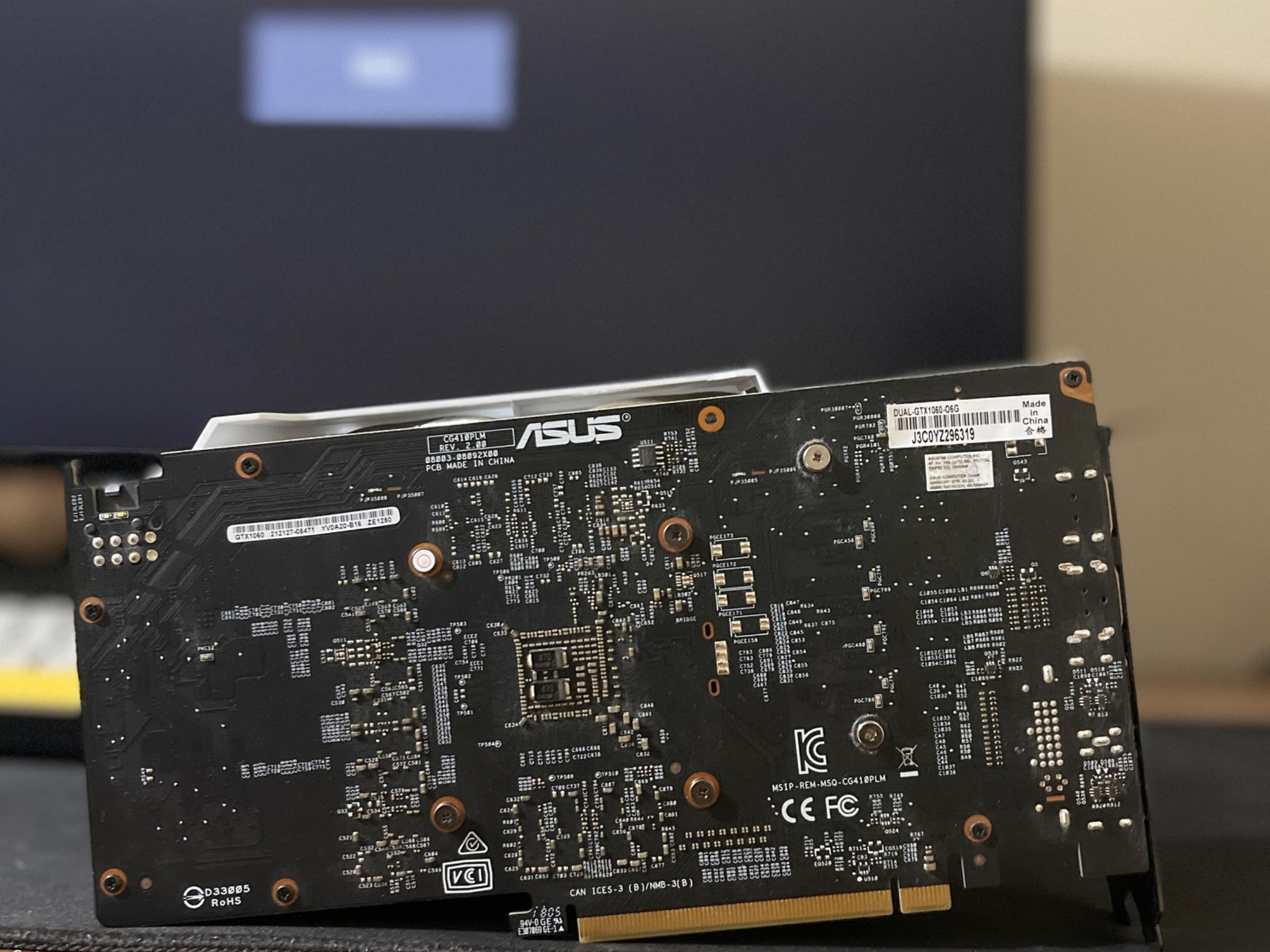 🌟 ASUS Dual GTX 1060 6GB White Edition – Great Condition, Ready to Game!