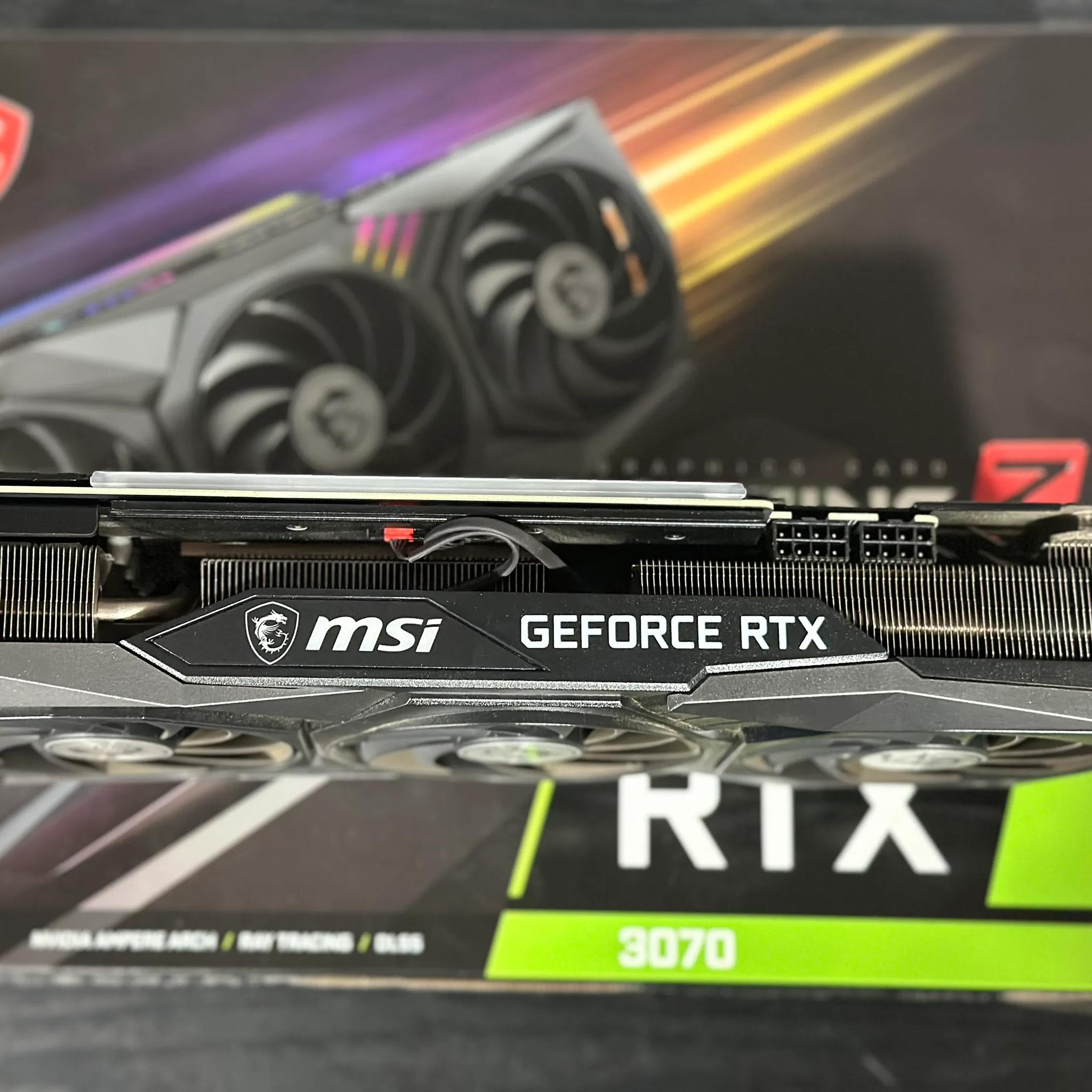 MSI Gaming GeForce RTX 3070 8GB GDDR6 PCI Express 4.0 Video Card 3070 GAMING Z TRIO 8G