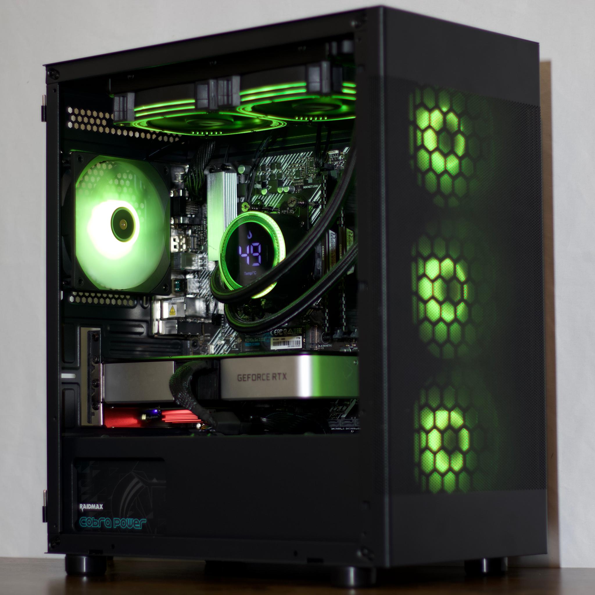 1080P Gaming PC | RYZEN 7 3700X | RTX 3060 Ti | 32GB RAM | 1TB NVME SSD