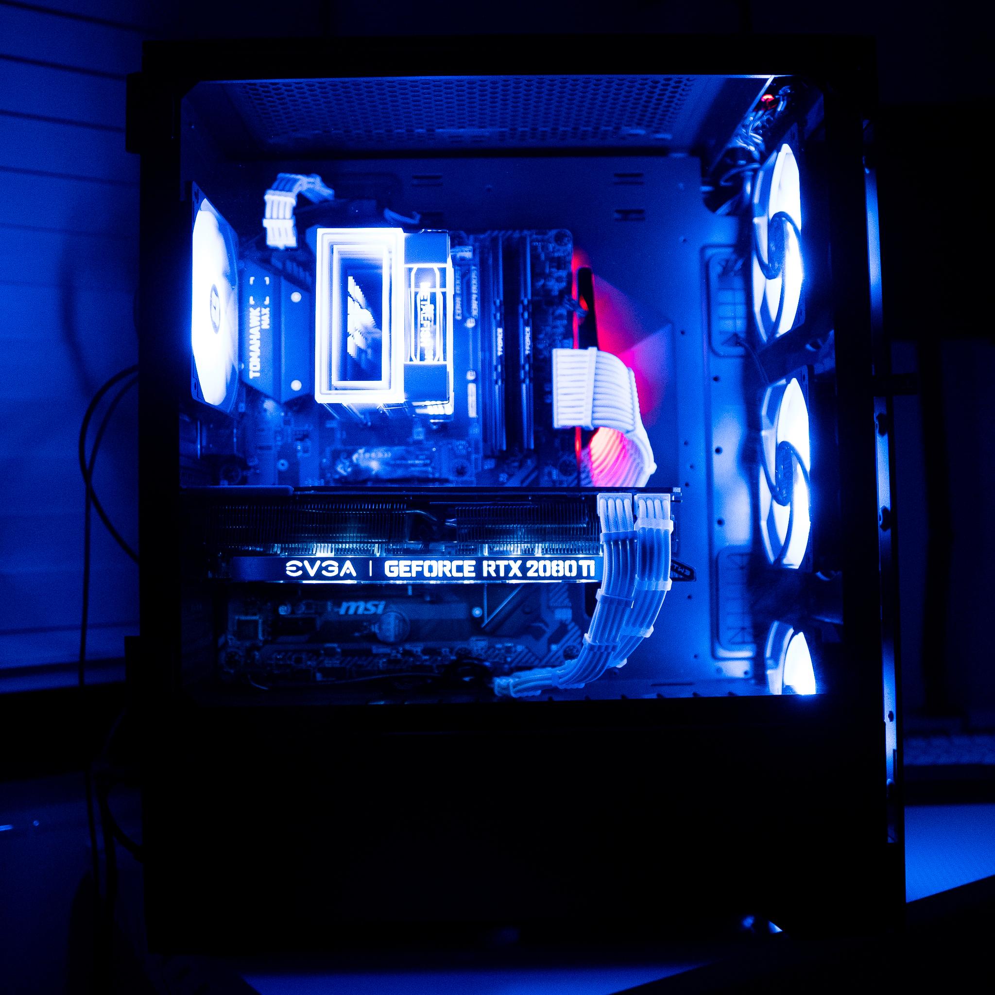 ⚪🟣 | NVIDIA RTX 2080Ti | RYZEN 5 3600X | 16GB DDR4 RAM | 1TB NVME SSD | Amethyst Achiever 2.0