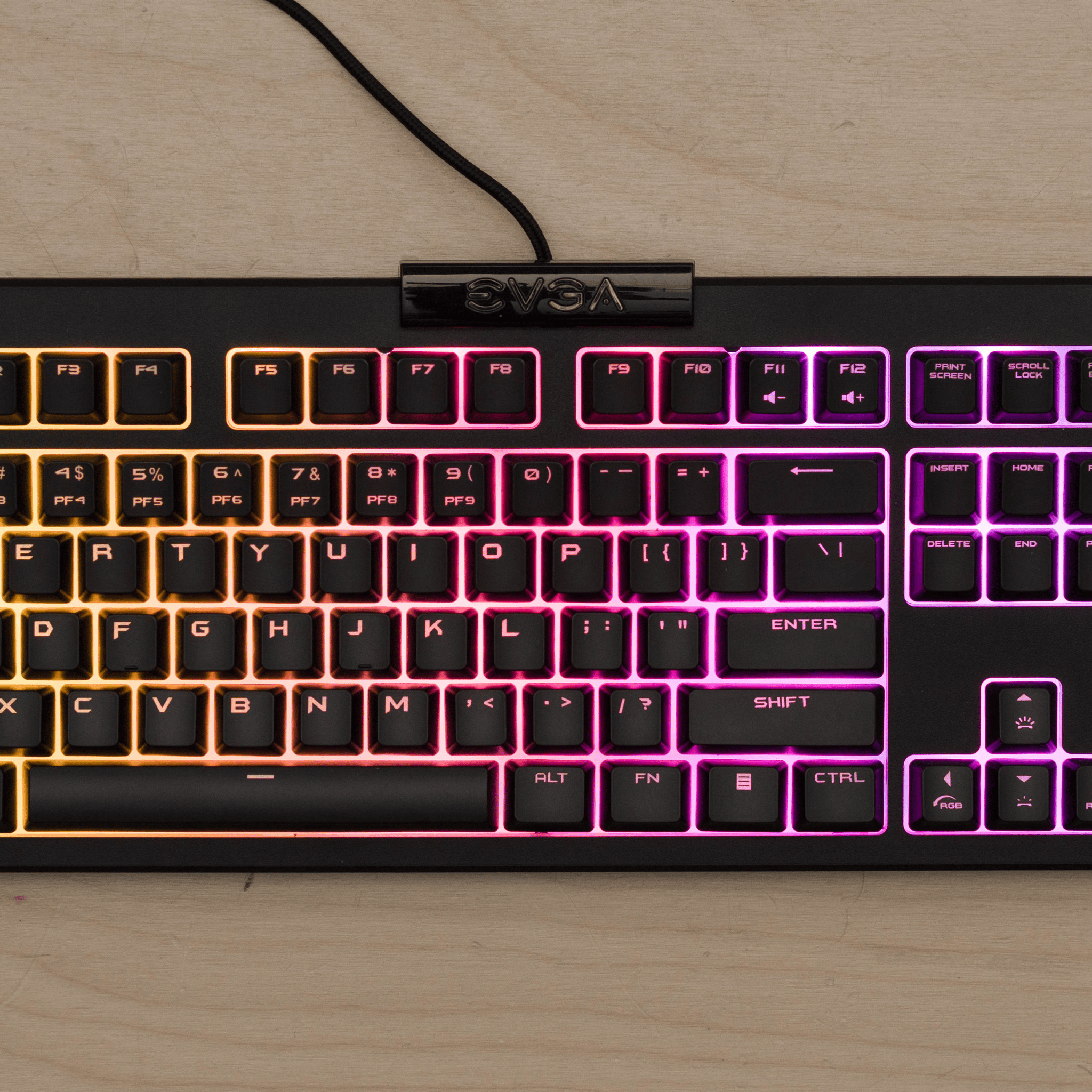 BNIB Evga Z12 RGB gaming keyboard 