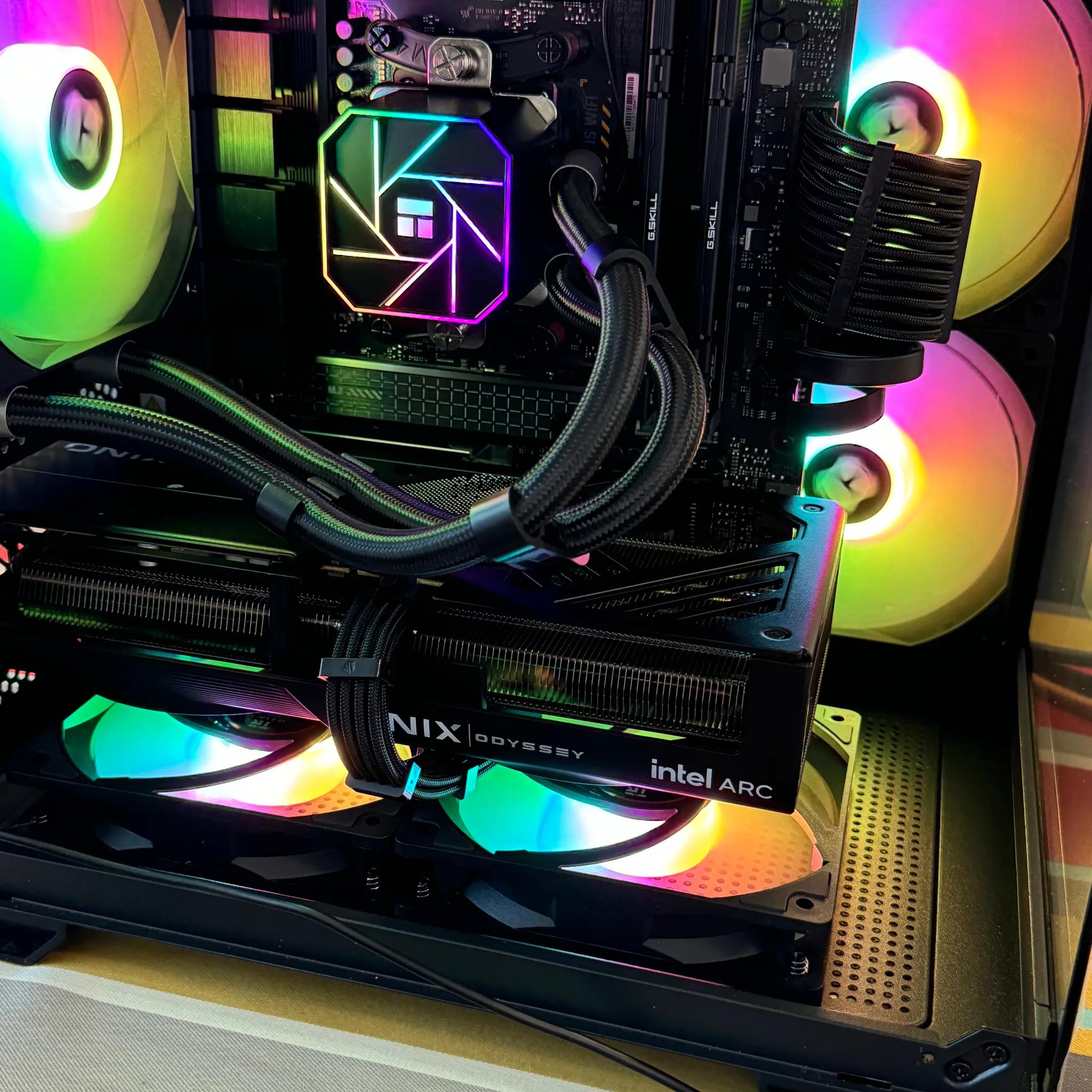 AM5 'ALL NEW PARTS' PC with AMD RYZEN 5 7600X & ARC B580 12GB