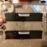 Lightly used, never overclocked VENGEANCE LPX DDR4 15-17-17-35 3000Mhz Memory, 16GB(2x8) kit!